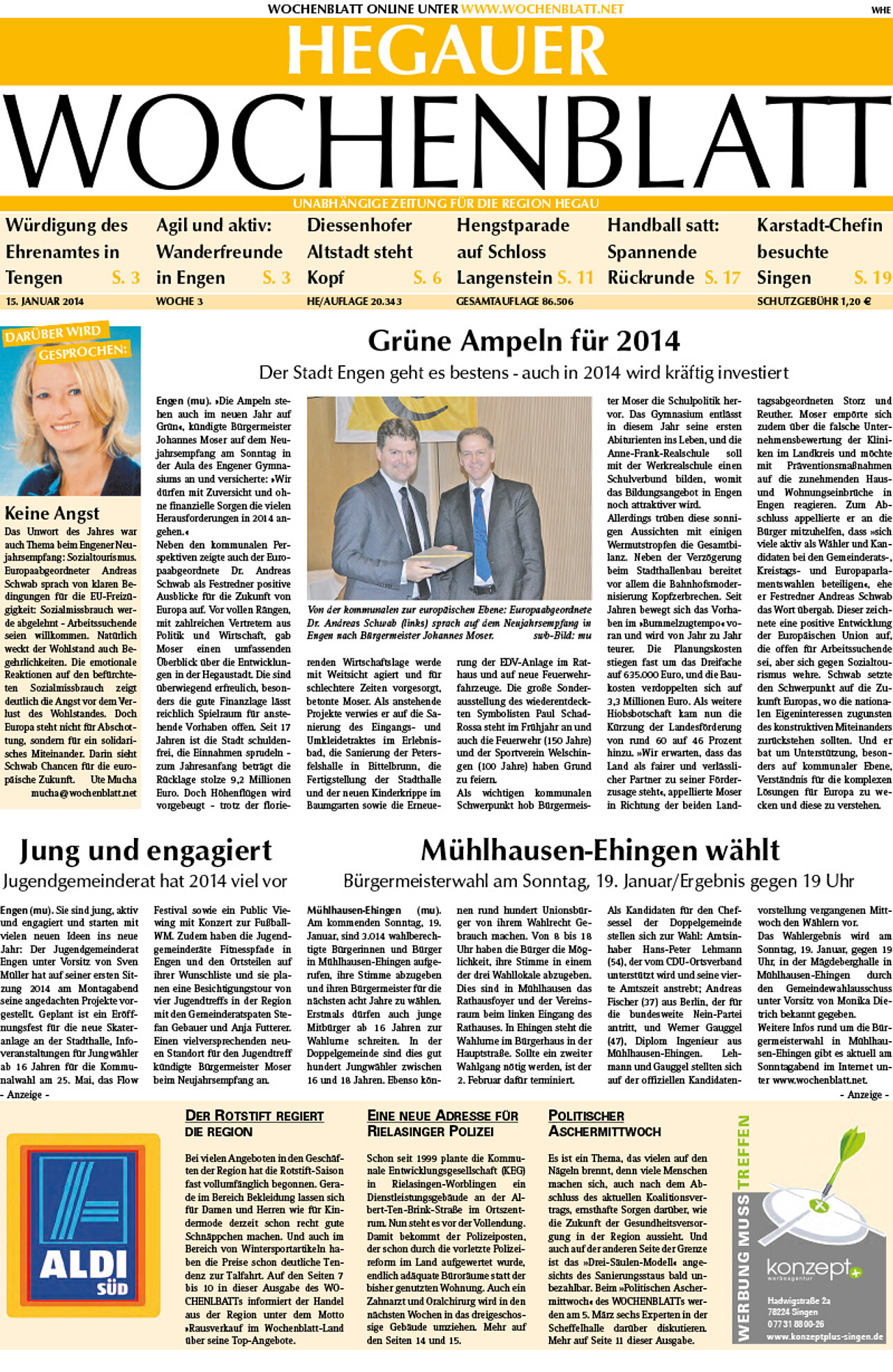 Ausgabe 03 vom 15. Januar 2014