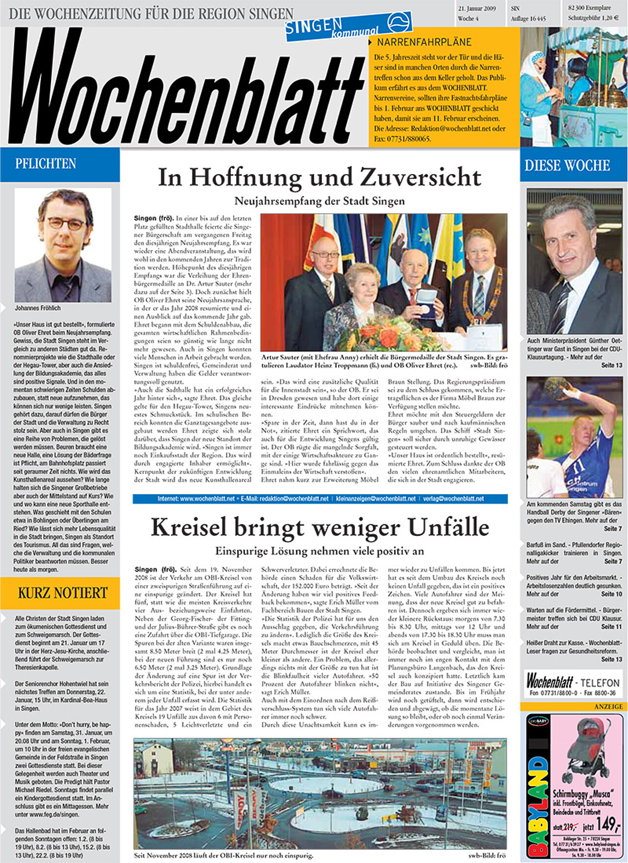 Ausgabe 03 vom 22. Januar 2009
