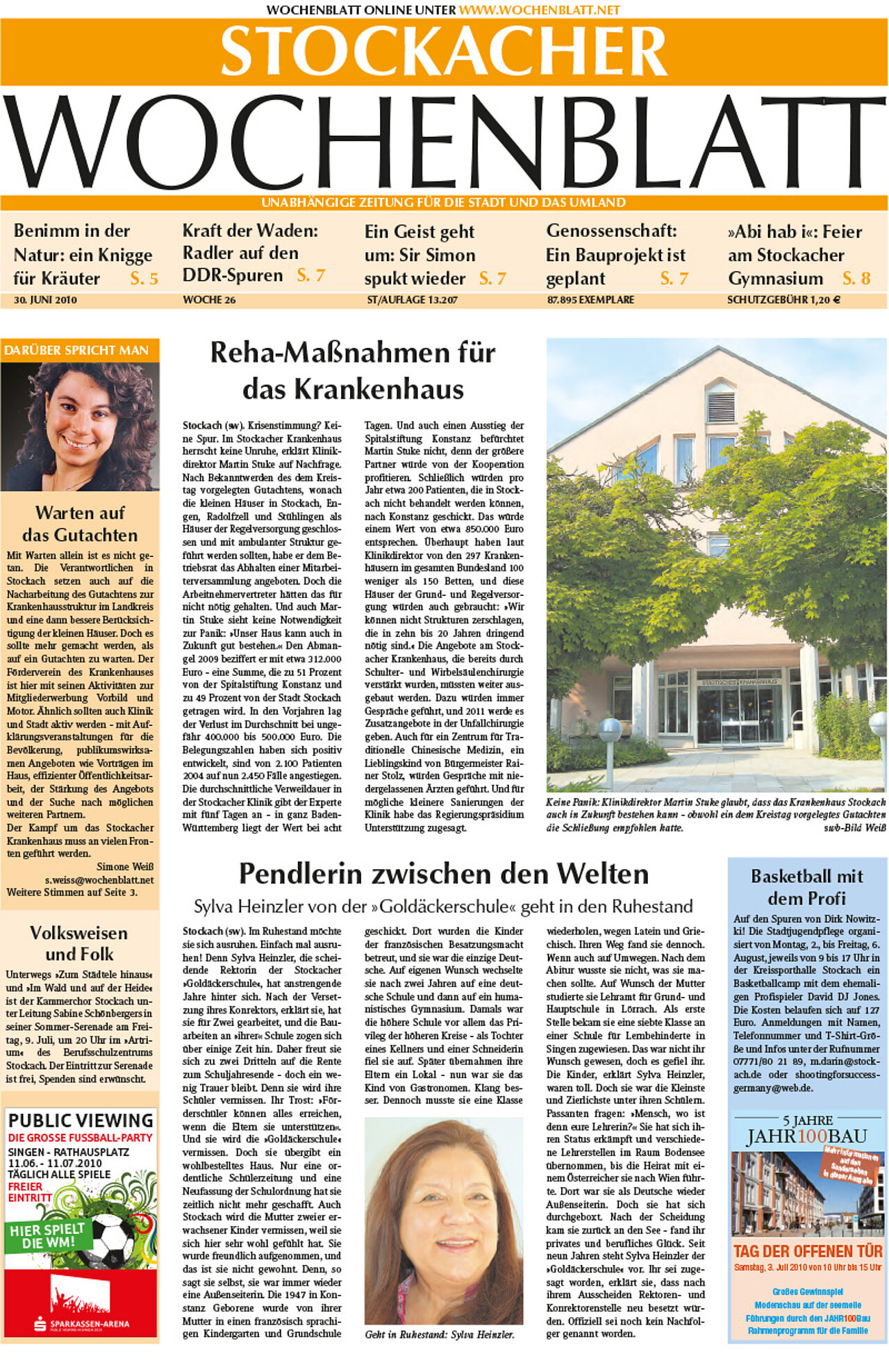 Ausgabe 26 vom 30. Juni 2010
