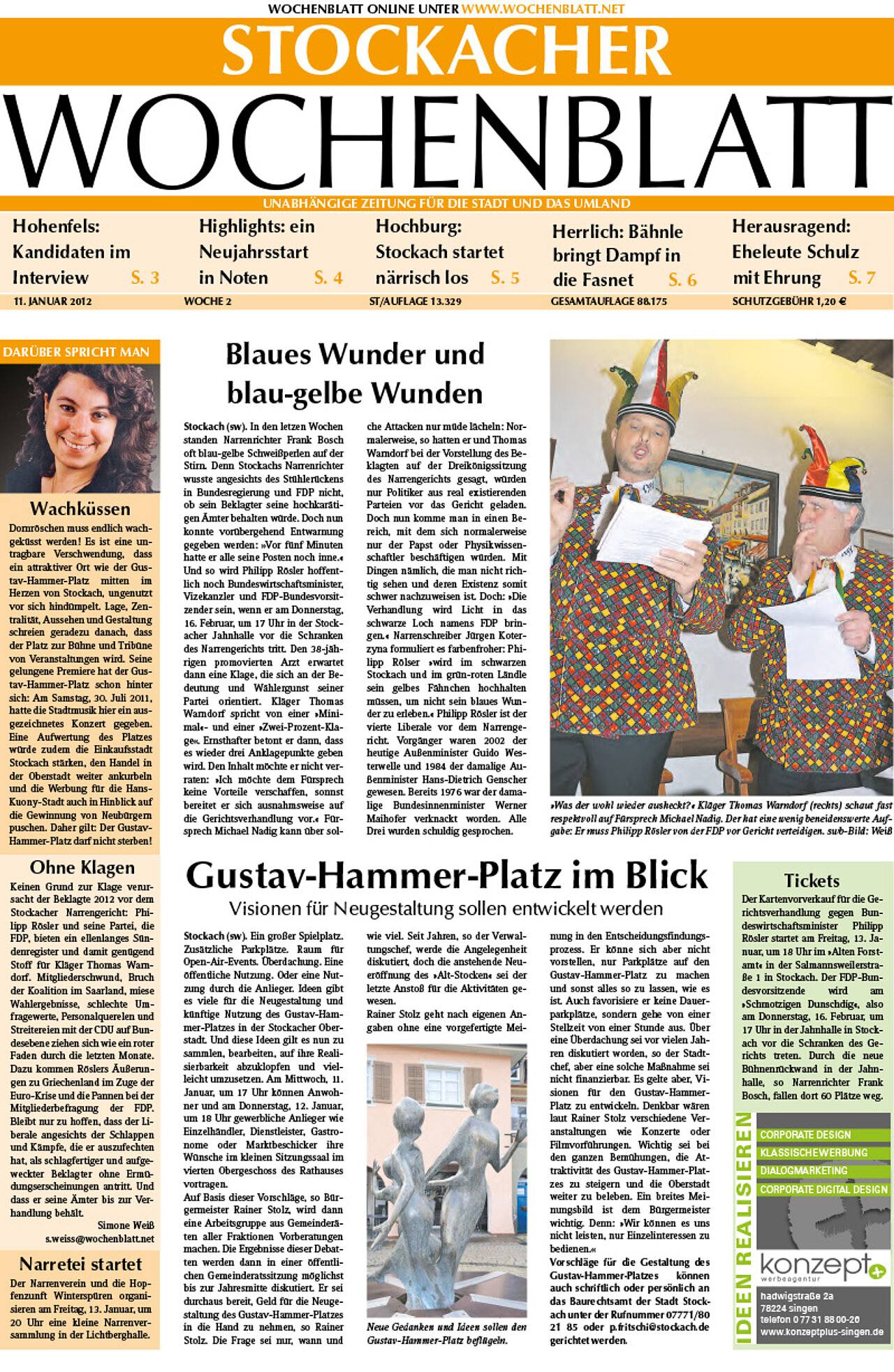 Ausgabe 02 vom 11. Januar 2012
