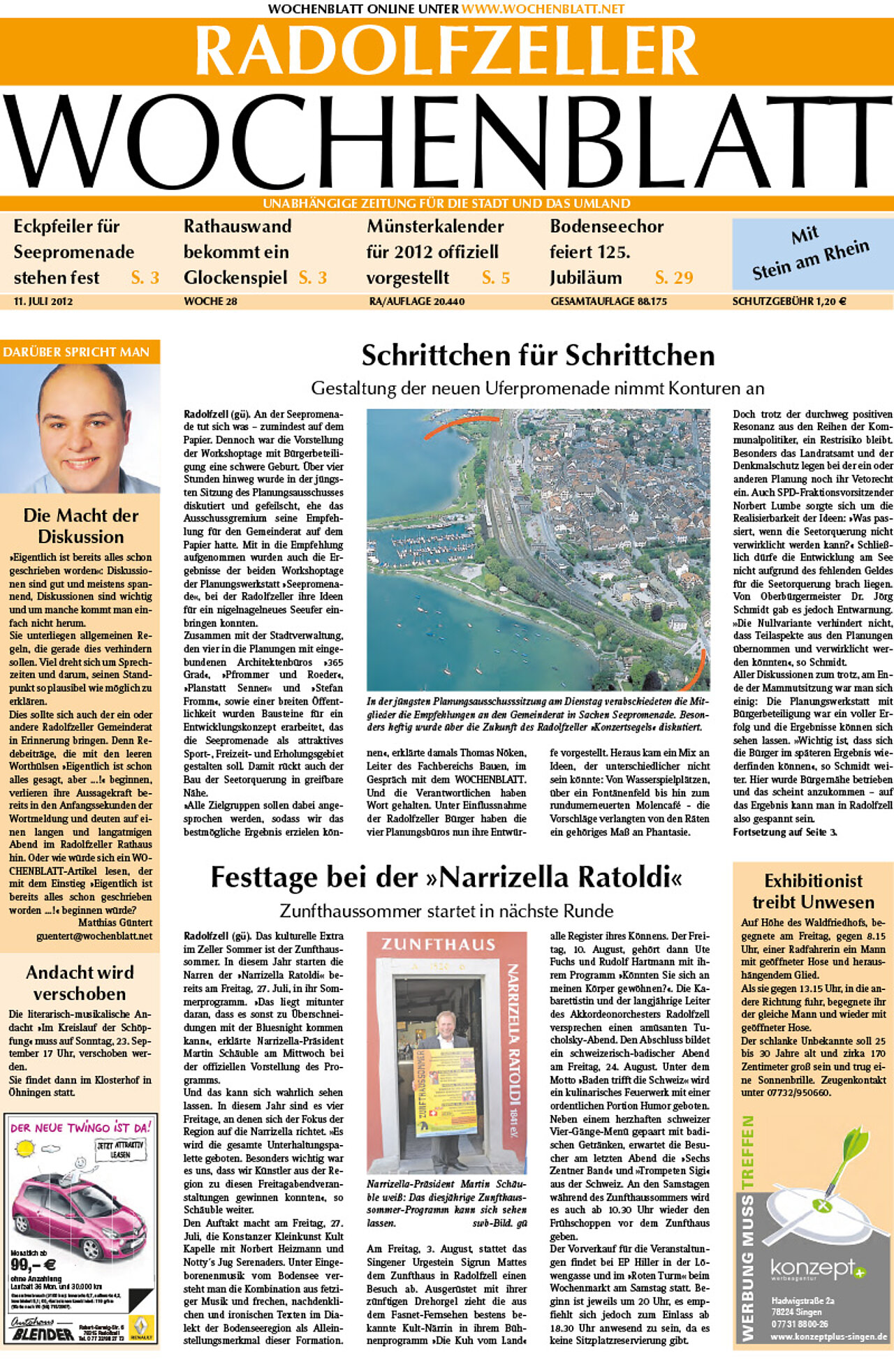 Ausgabe 28 vom 11. Juli 2012