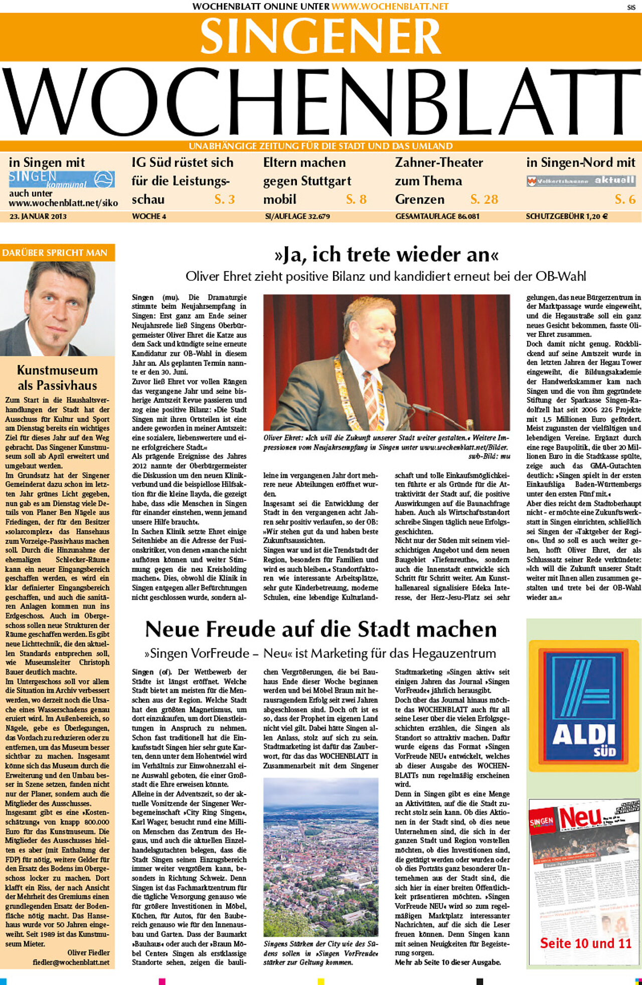 Ausgabe 04 vom 23. Januar 2013