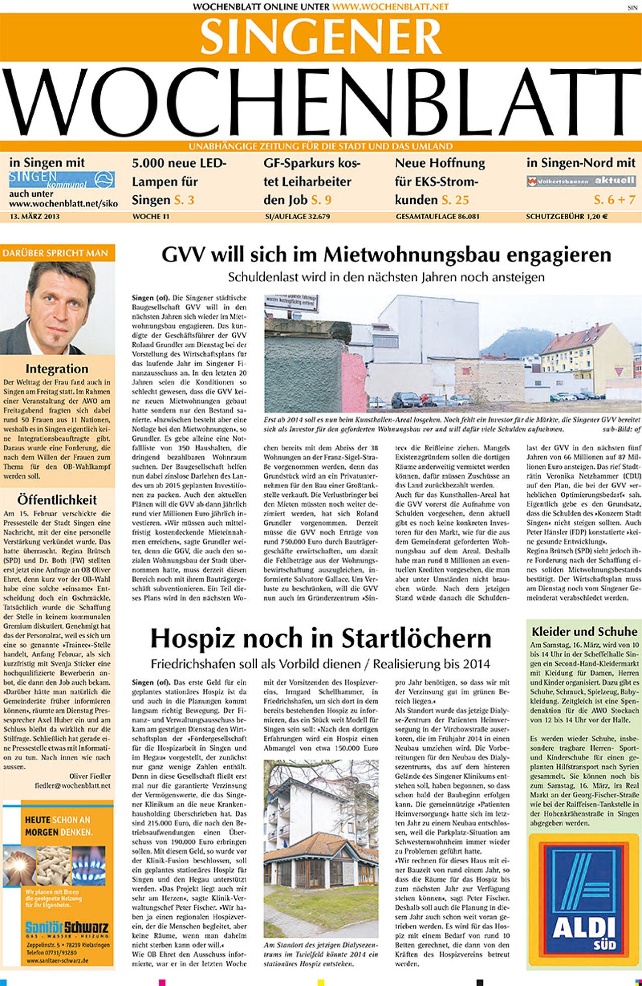 Ausgabe 11 vom 13. März 2013