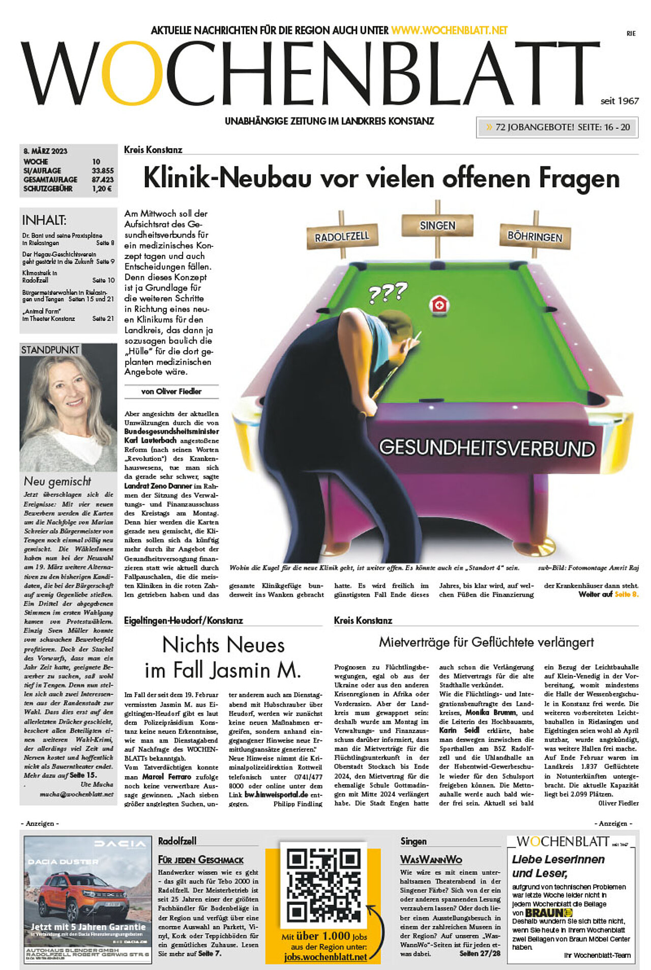 Ausgabe 10 vom 08. März 2023