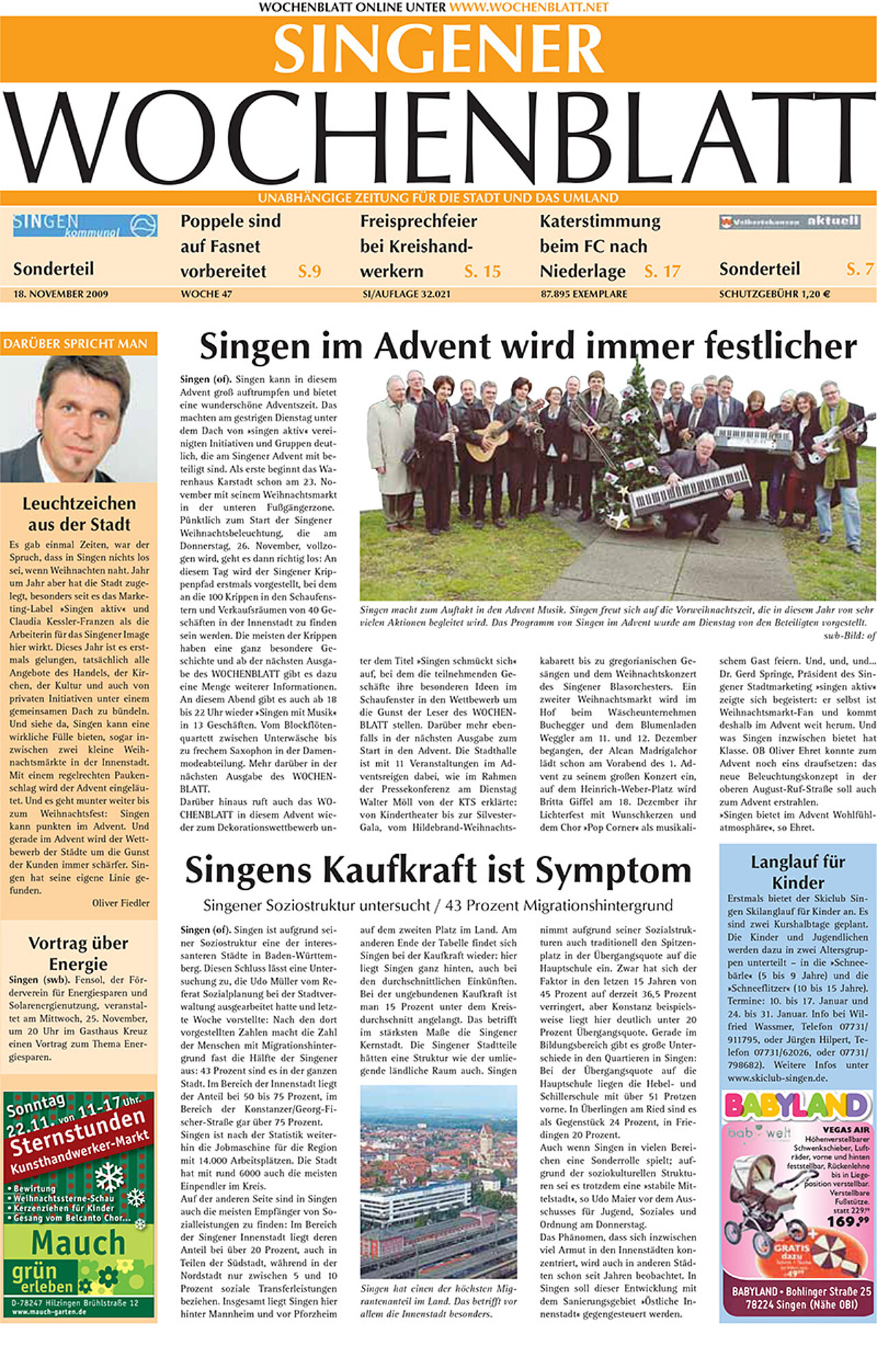 Ausgabe 46 vom 18. November 2009