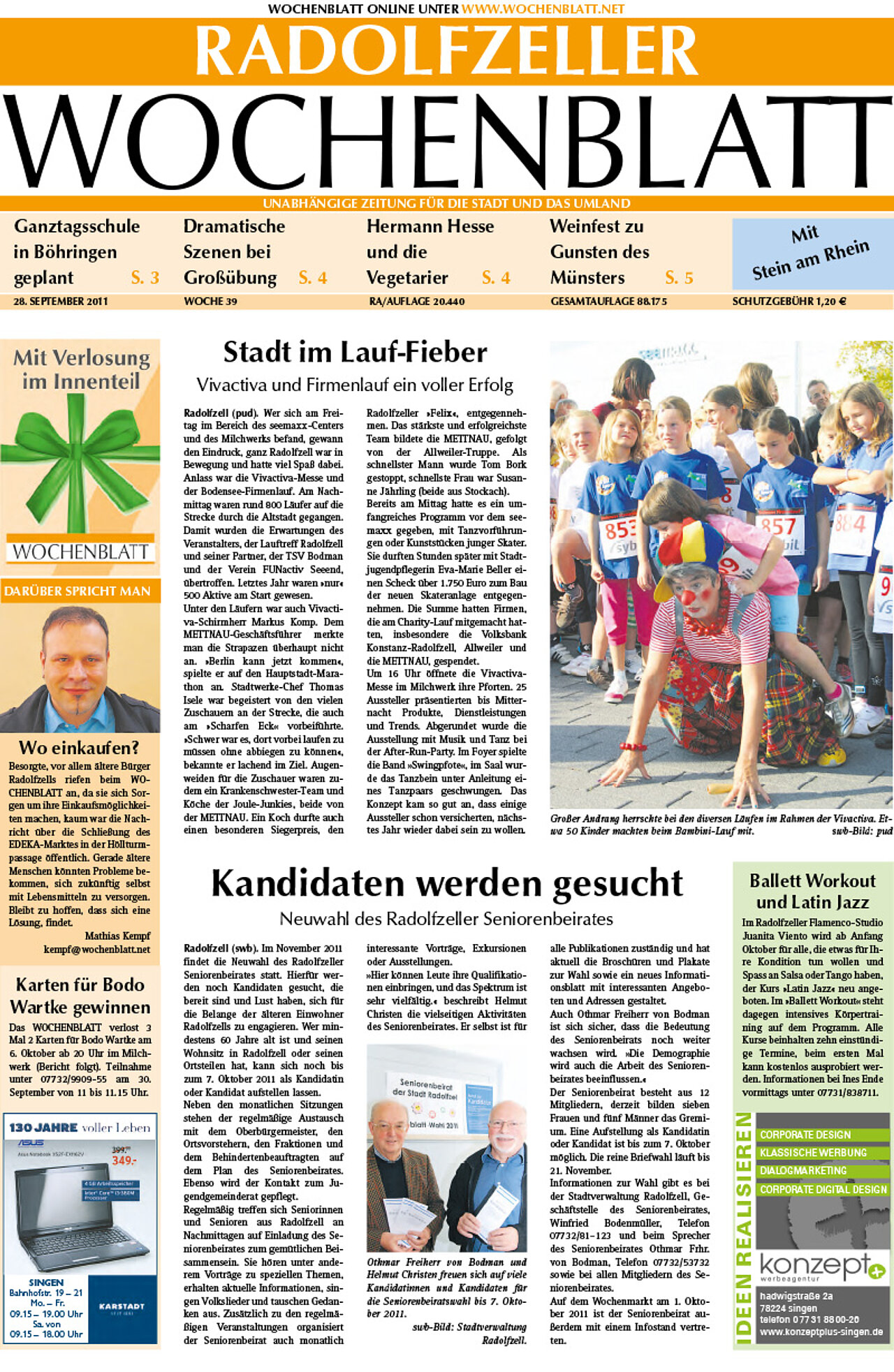 Ausgabe 39 vom 28. September 2011