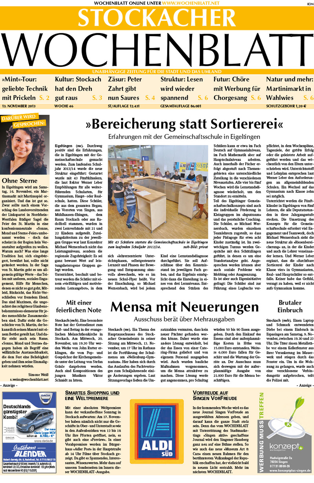Ausgabe 46 vom 13. November 2013