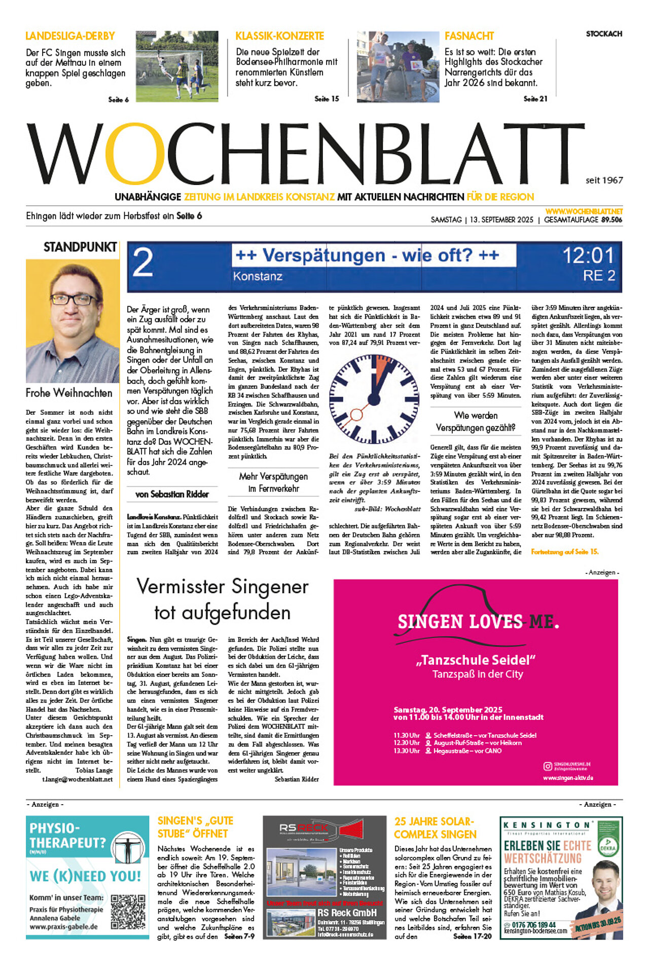 Ausgabe 37 vom 13. September 2025