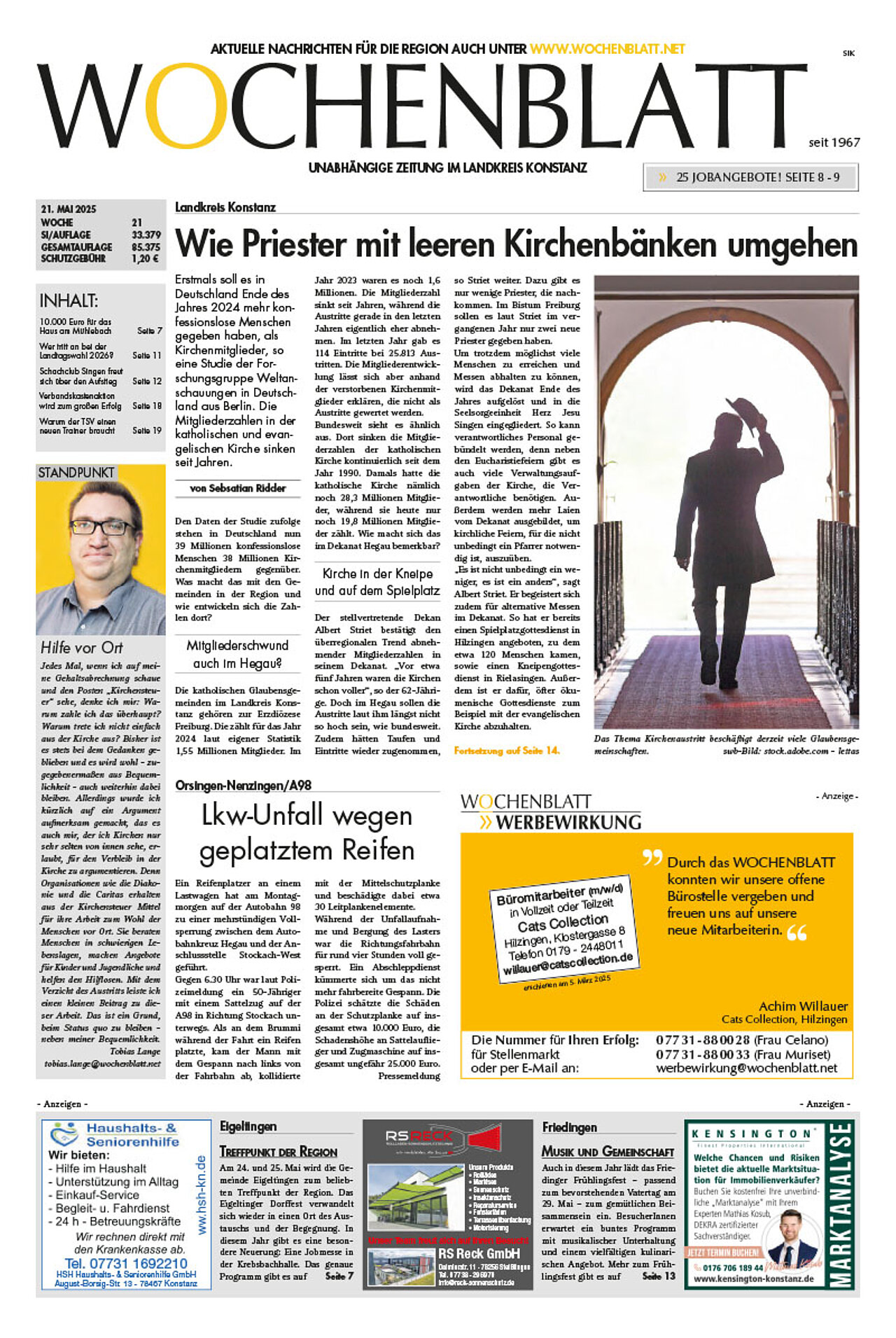 Ausgabe 21 vom 21. Mai 2025