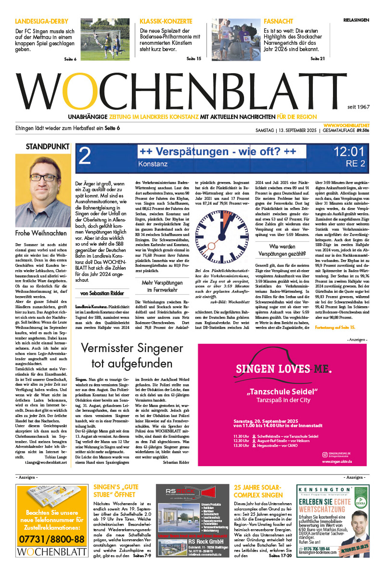 Ausgabe 37 vom 13. September 2025