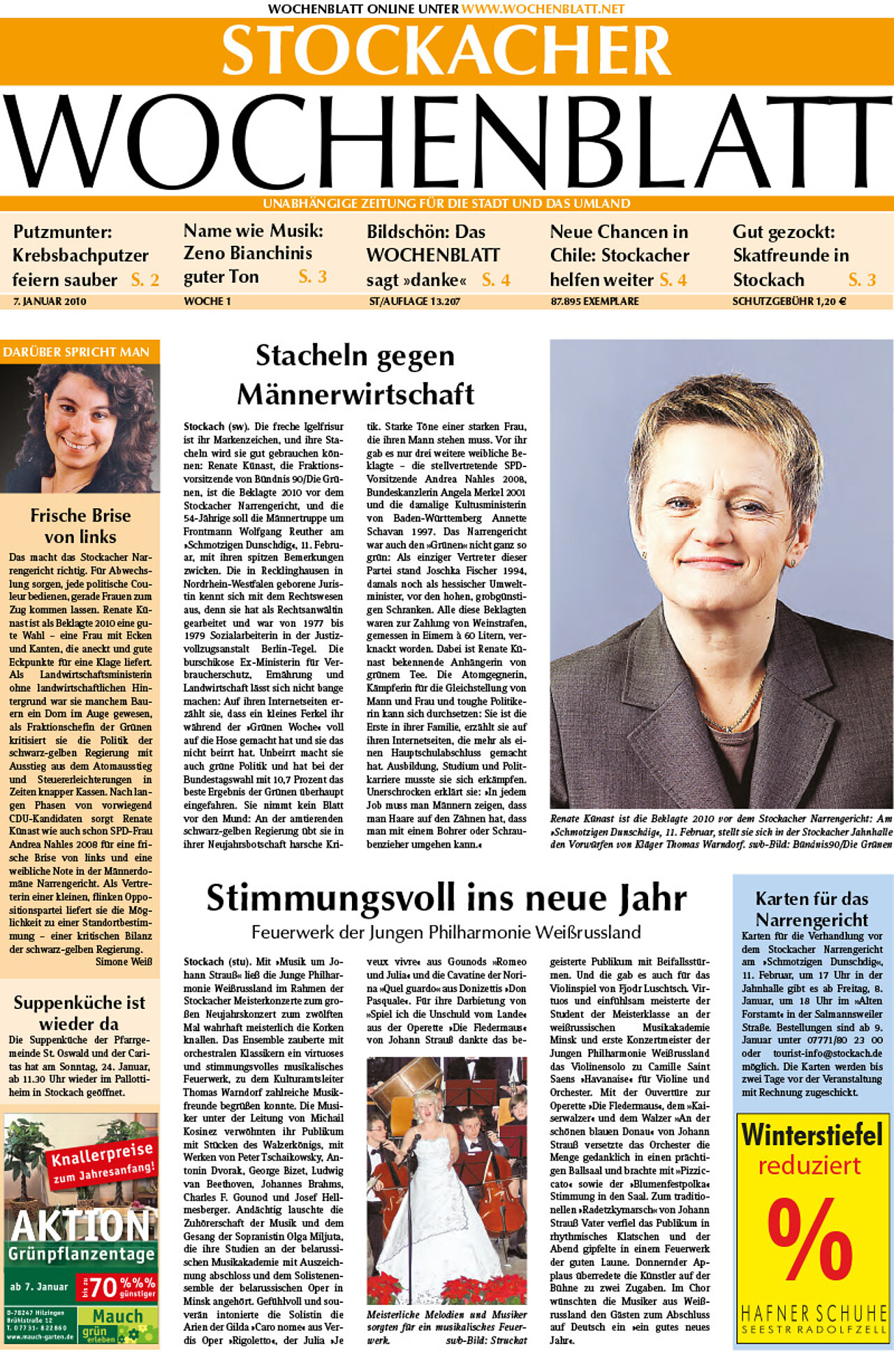 Ausgabe 01 vom 07. Januar 2010