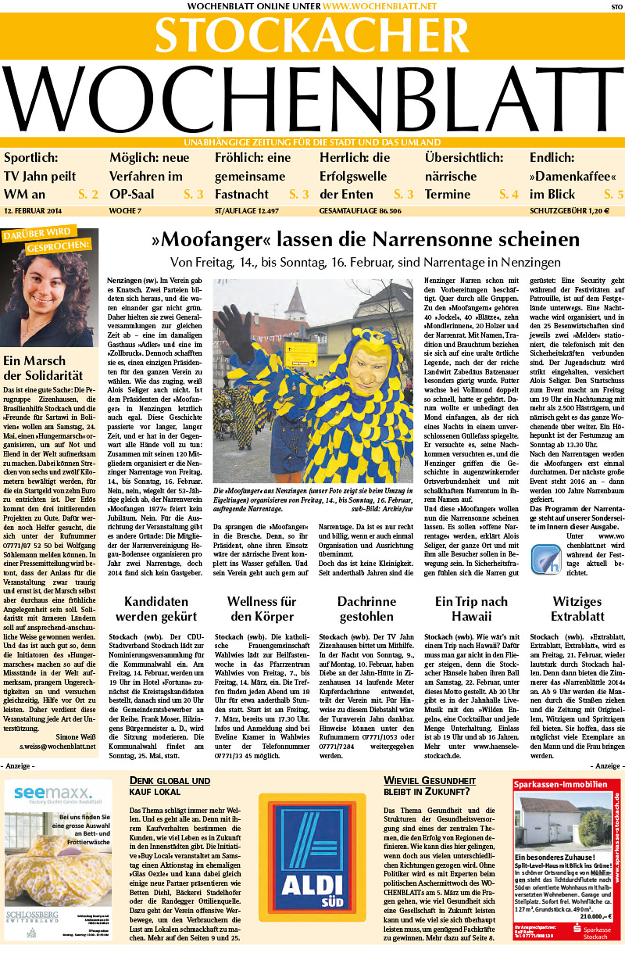Ausgabe 07 vom 12. Februar 2014