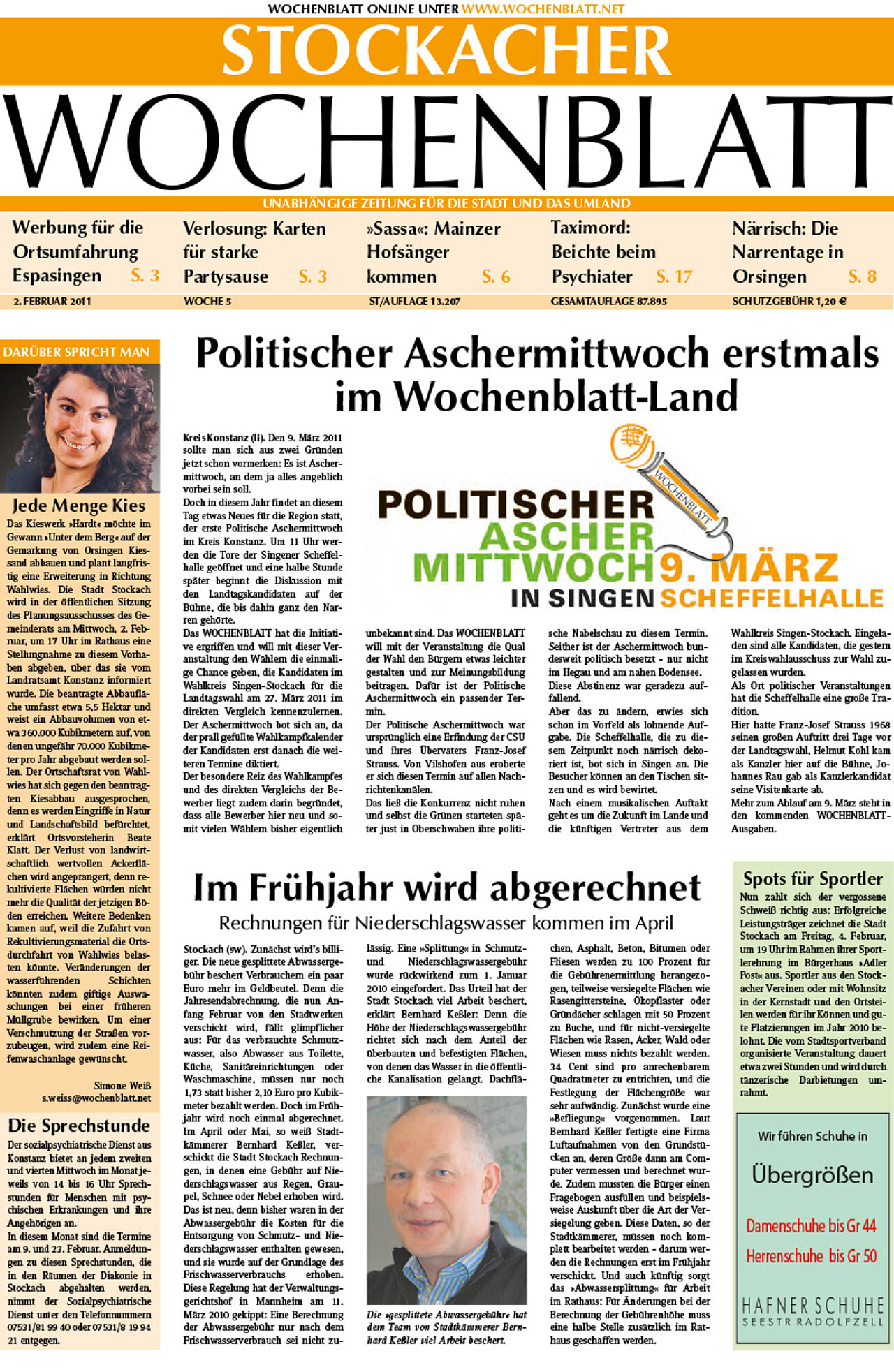 Ausgabe 05 vom 02. Februar 2011