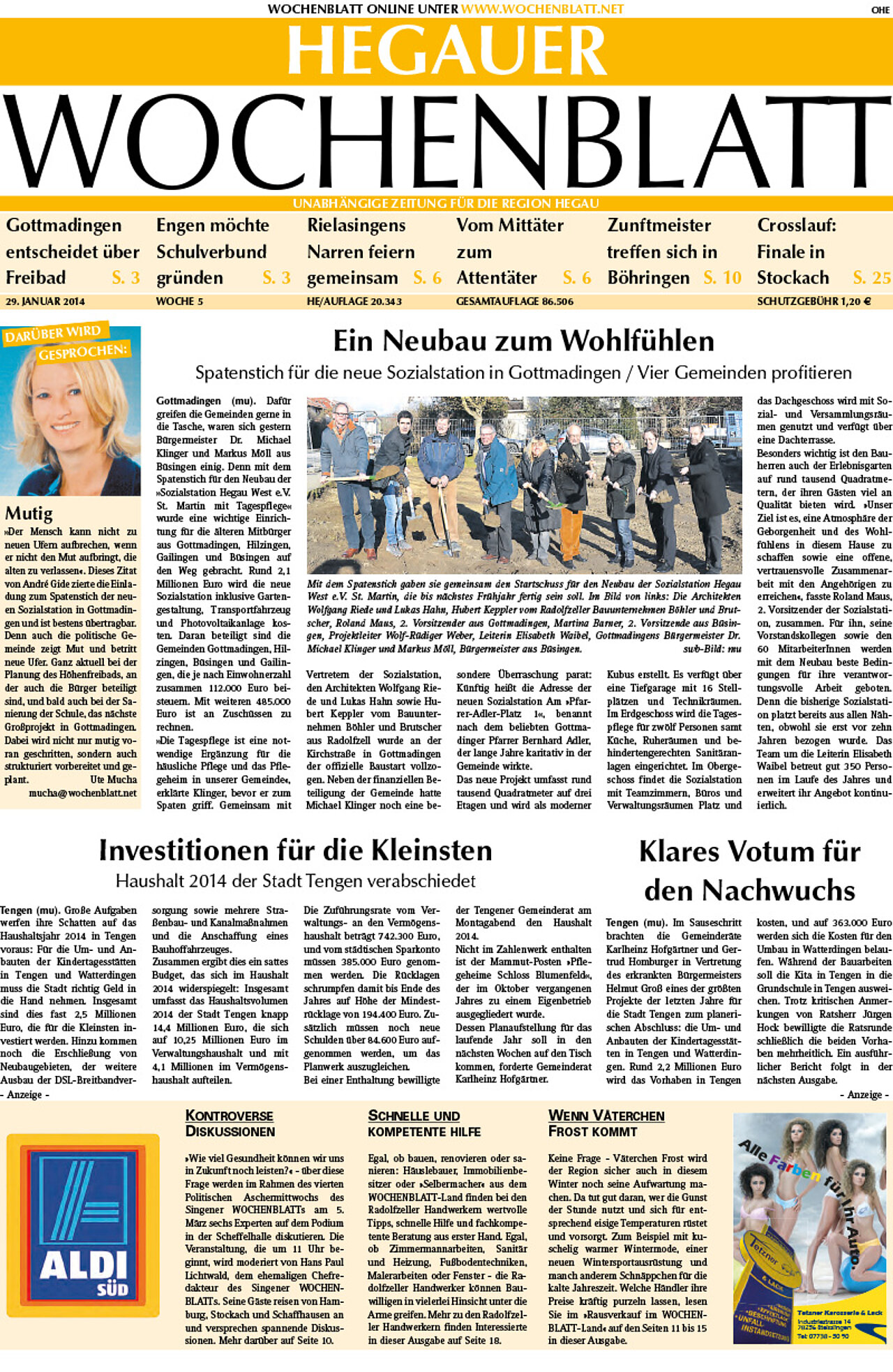 Ausgabe 05 vom 29. Januar 2014