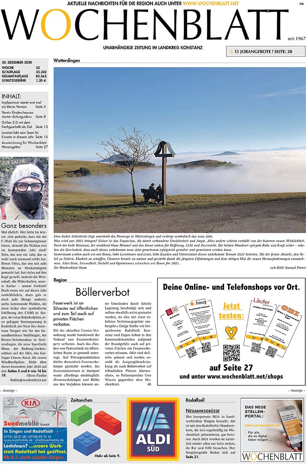 Ausgabe 53 vom 30. Dezember 2020