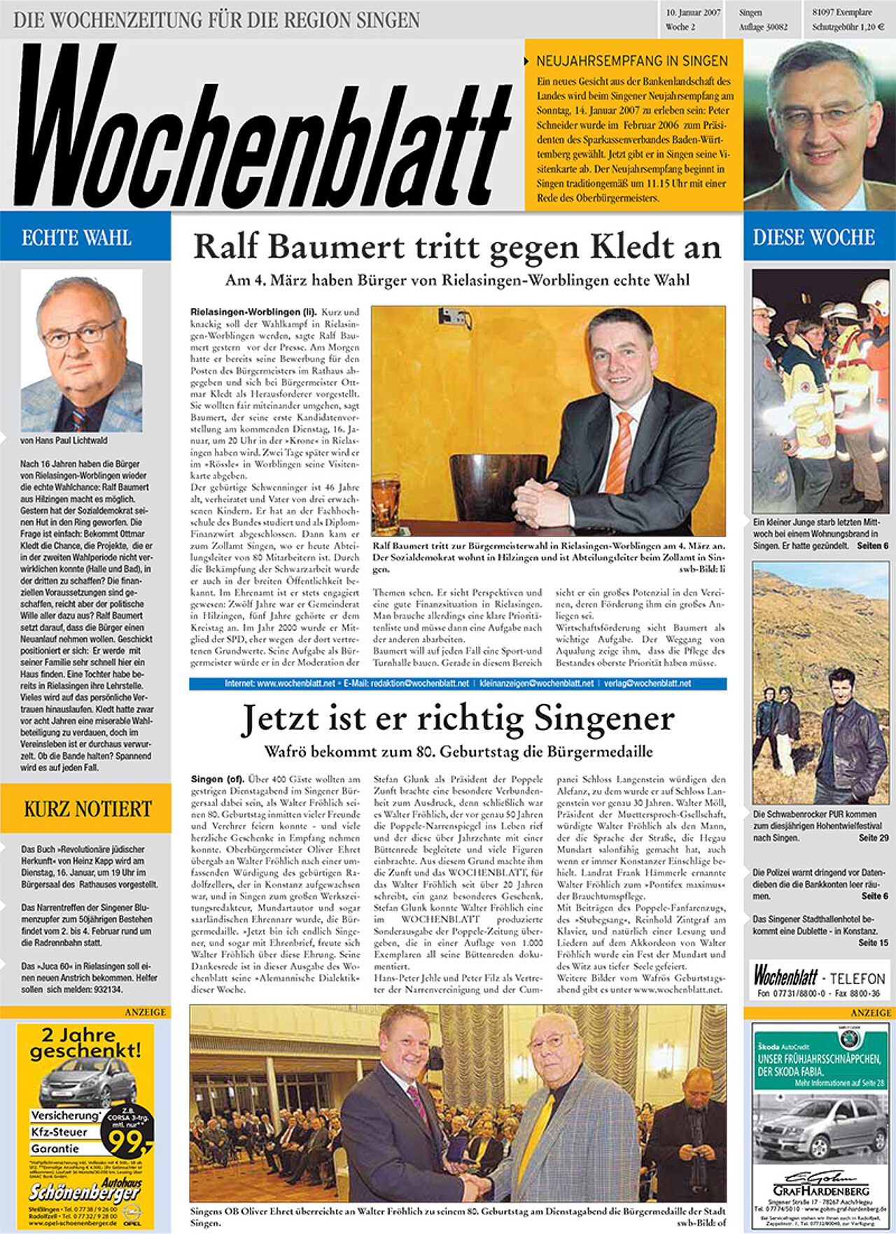 Ausgabe 02 vom 10. Januar 2007