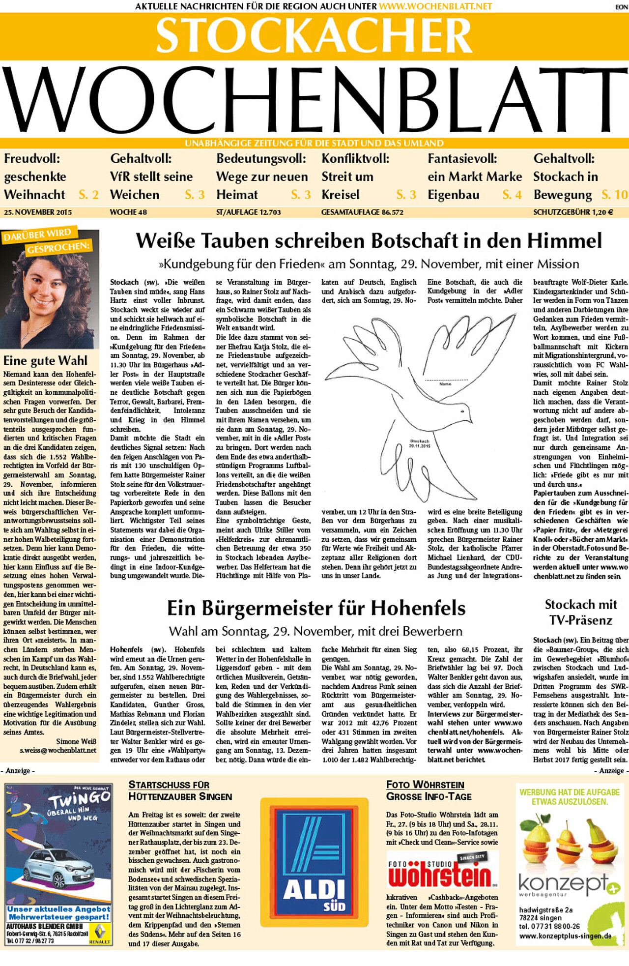 Ausgabe 48 vom 25. November 2015