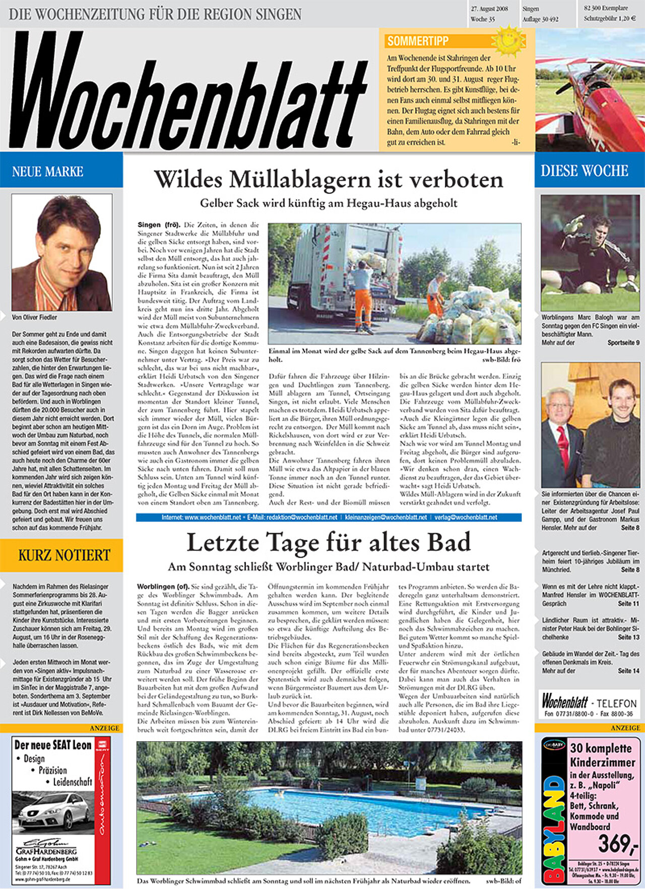 Ausgabe 35 vom 27. August 2008