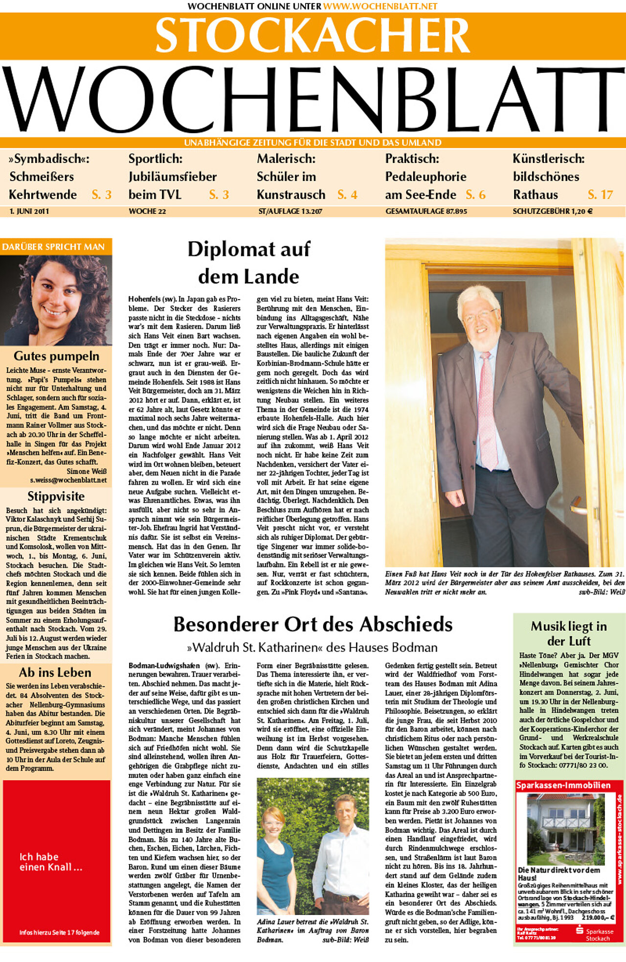 Ausgabe 22 vom 01. Juni 2011