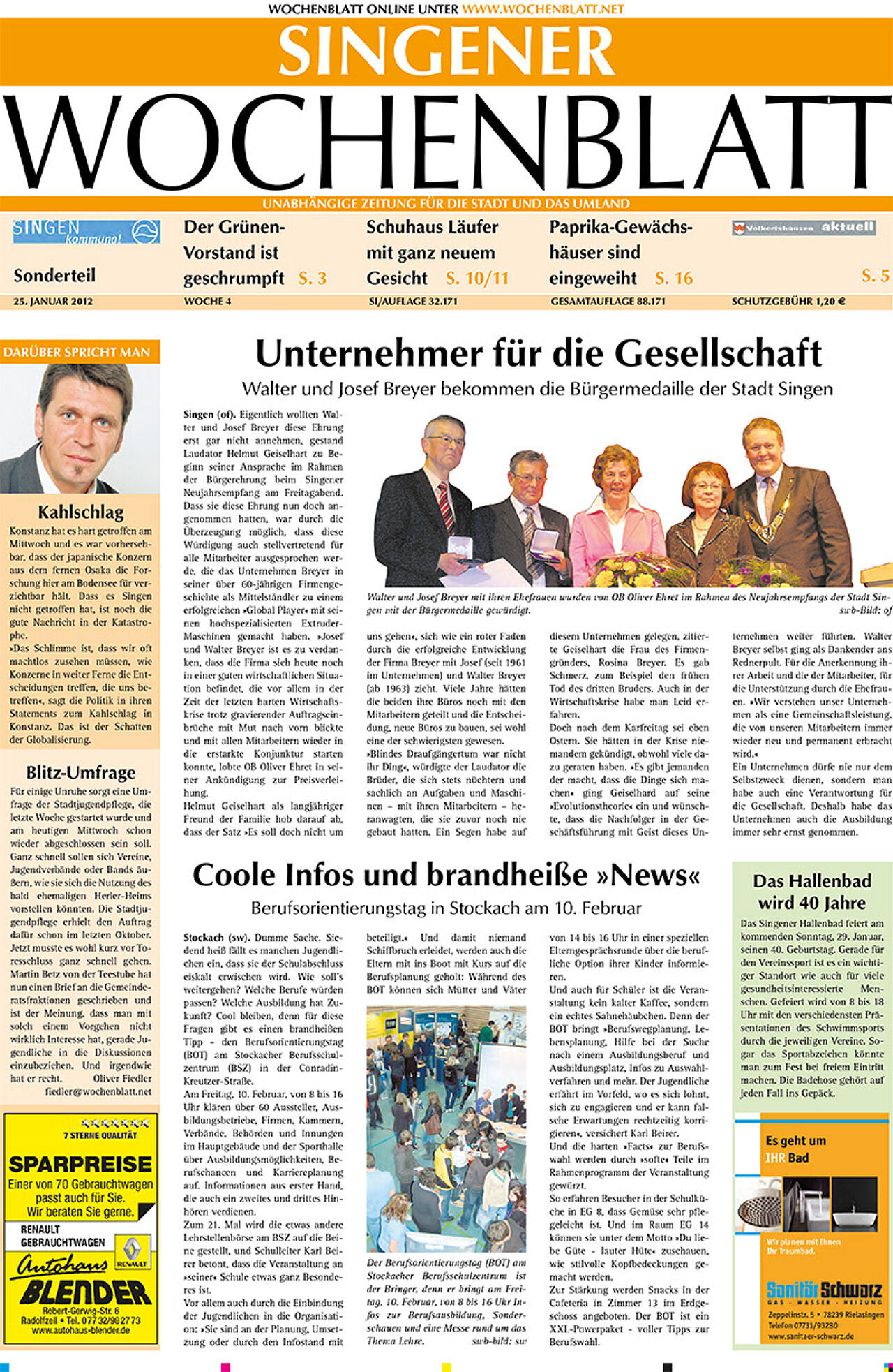 Ausgabe 04 vom 25. Januar 2012