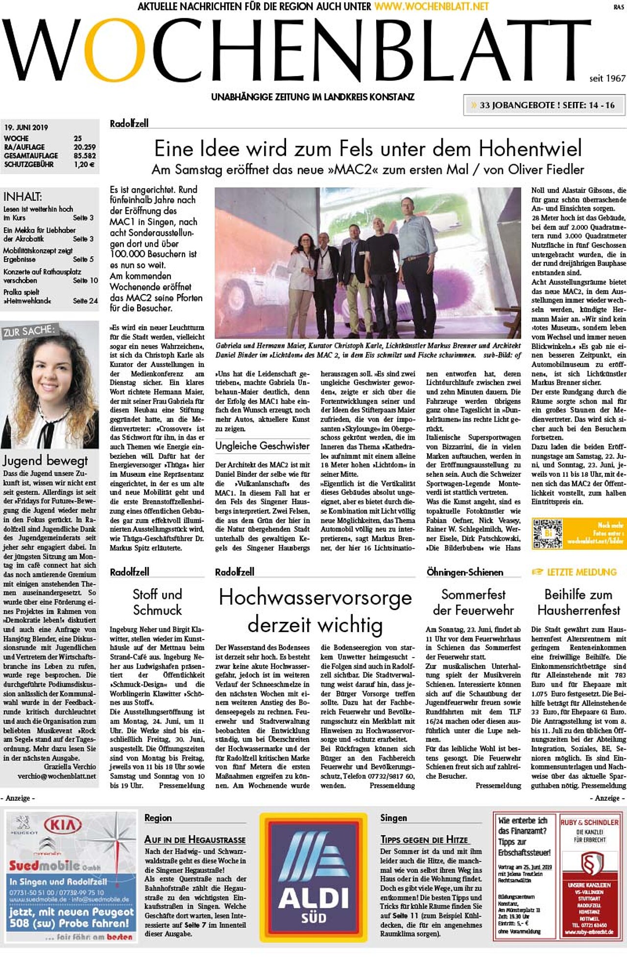 Ausgabe 25 vom 19. Juni 2019