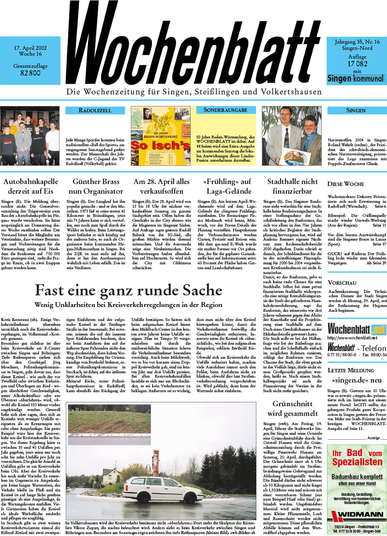 Ausgabe 16 vom 17. April 2002