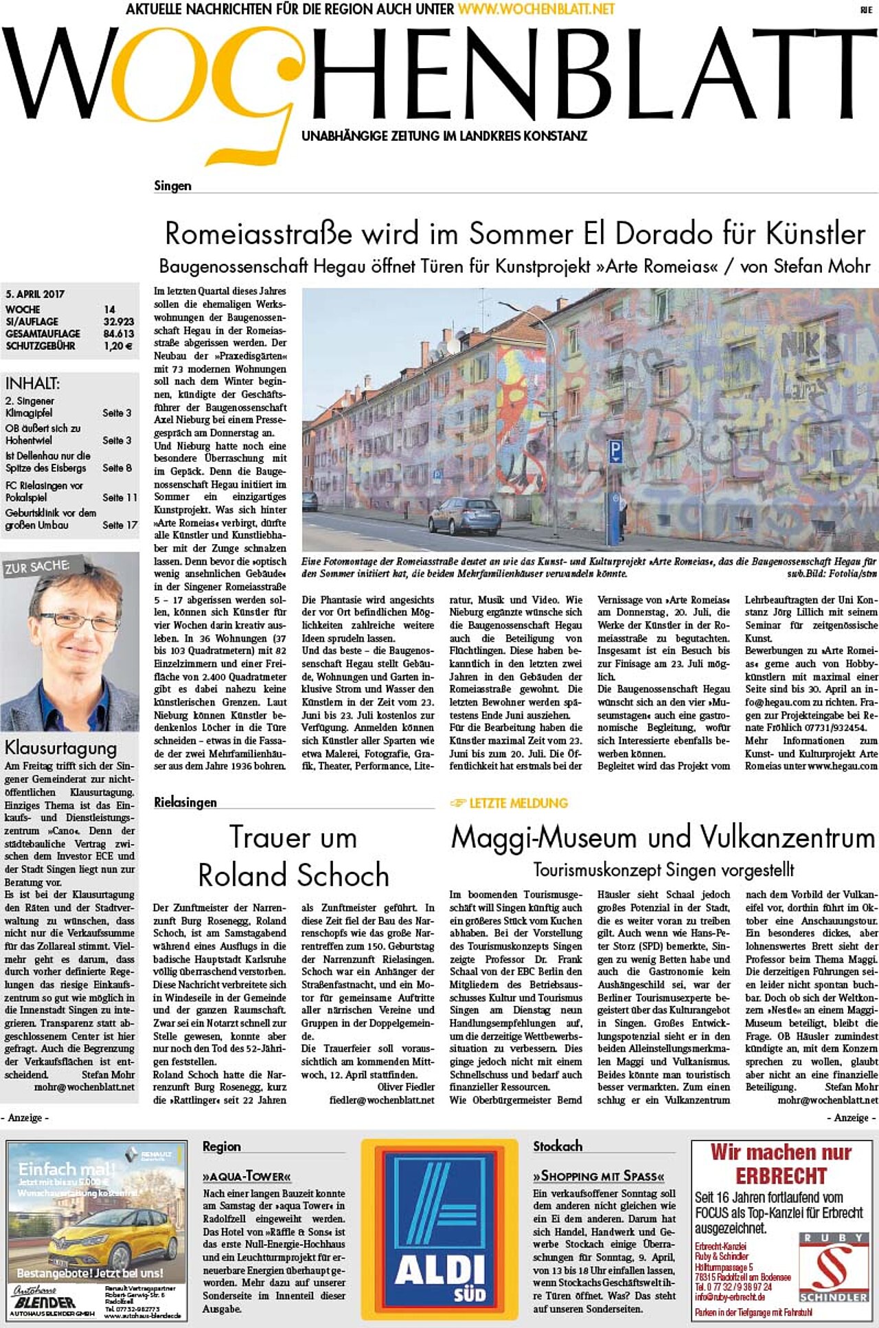 Ausgabe 14 vom 05. April 2017