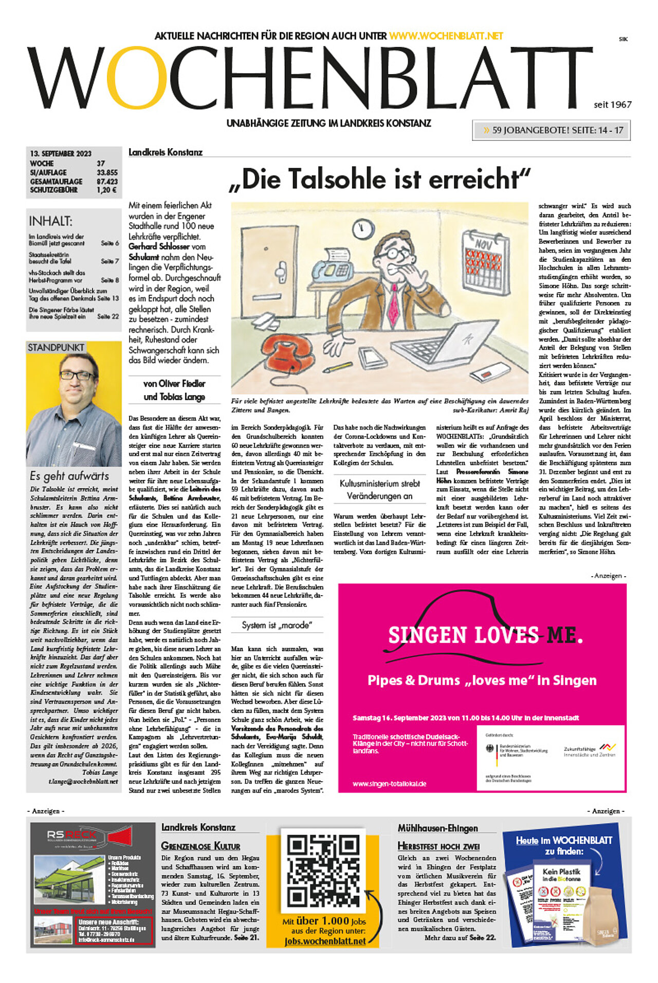 Ausgabe 37 vom 13. September 2023