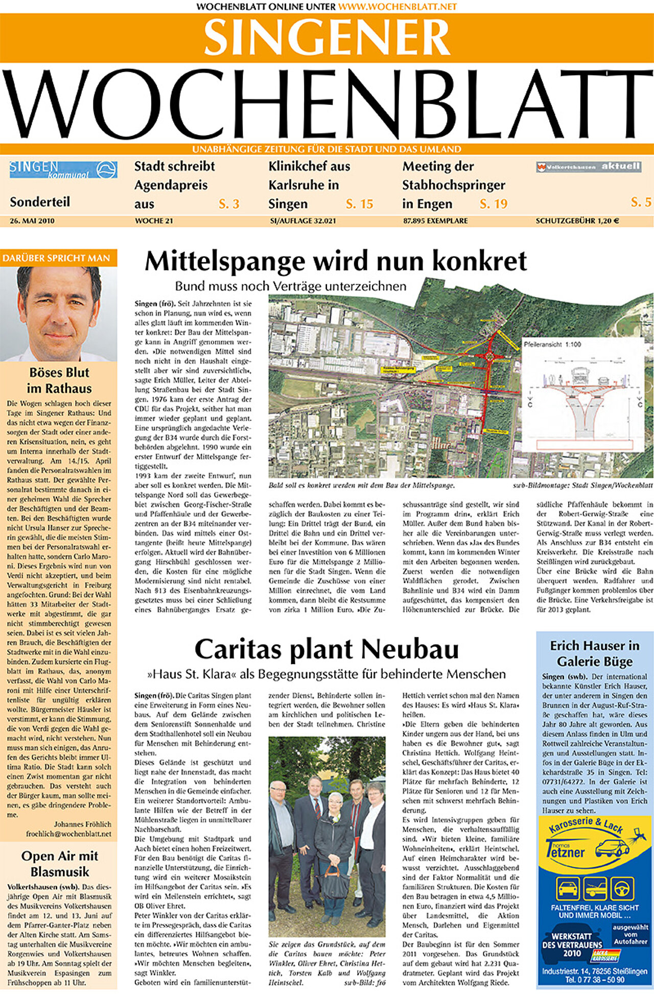 Ausgabe 21 vom 26. Mai 2010
