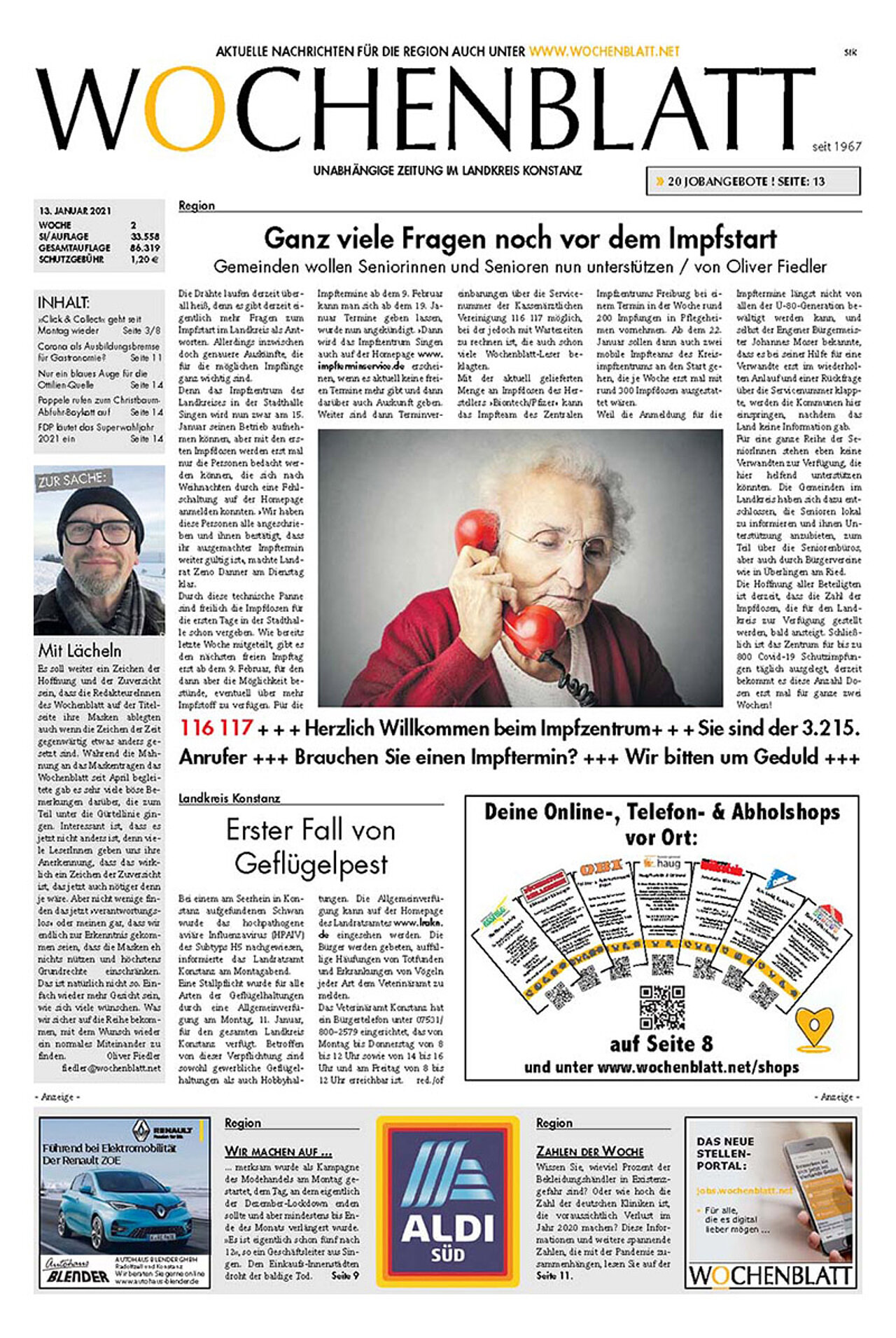 Ausgabe 02 vom 13. Januar 2021
