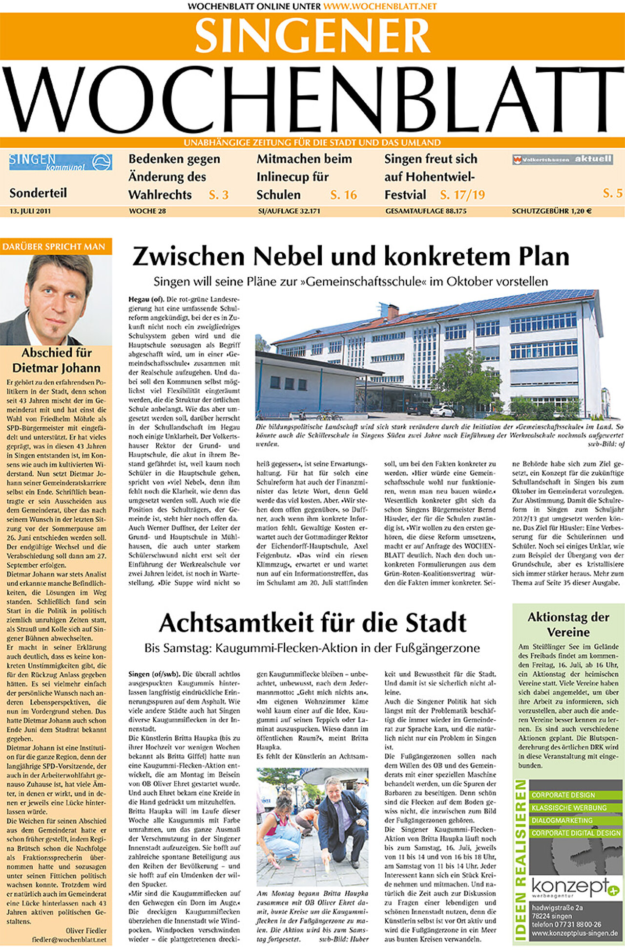 Ausgabe 28 vom 13. Juli 2011