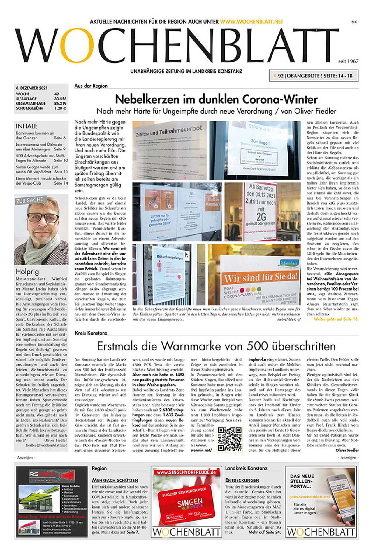 Ausgabe 49 vom 08. Dezember 2021