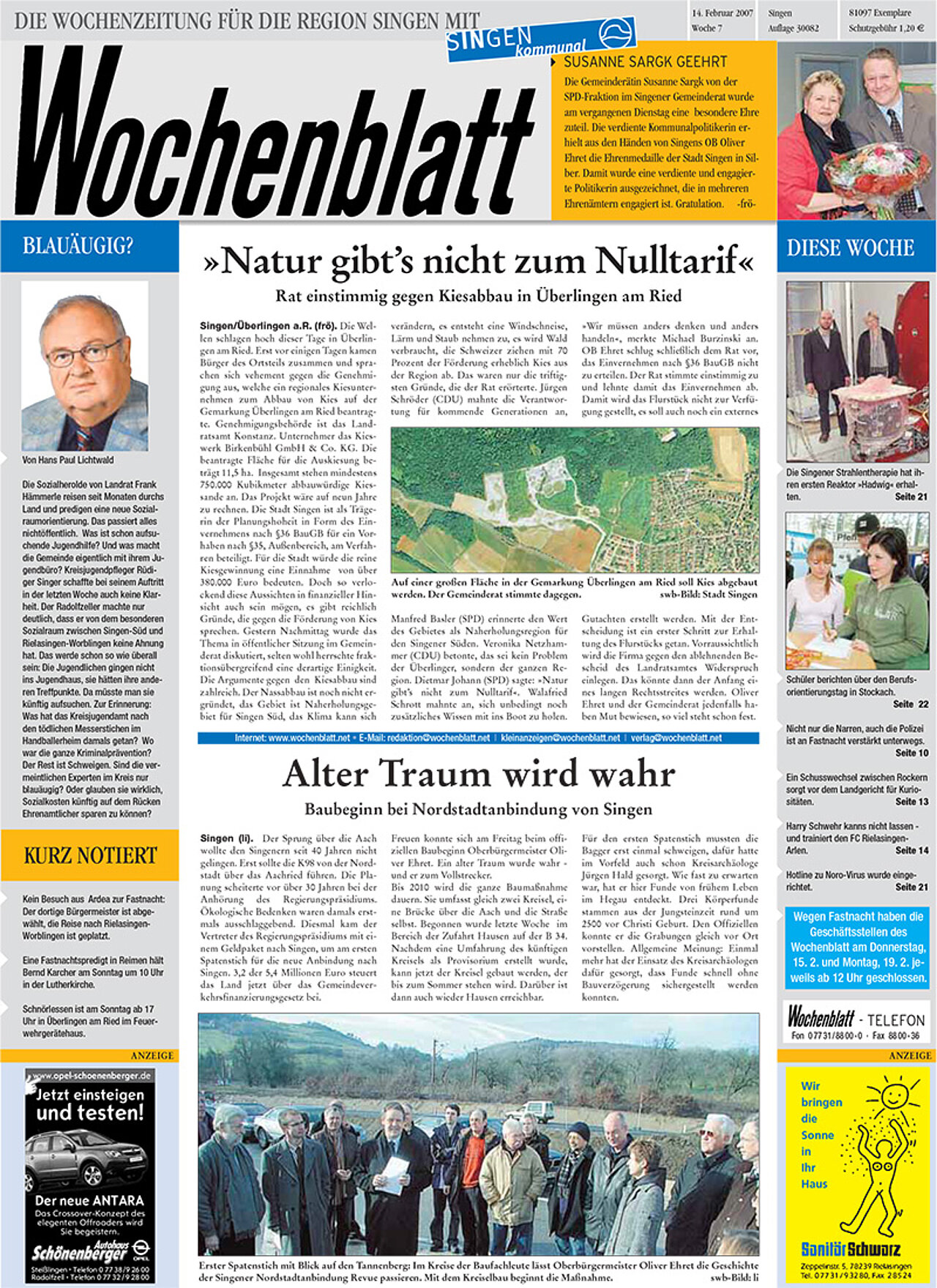 Ausgabe 07 vom 14. Februar 2007