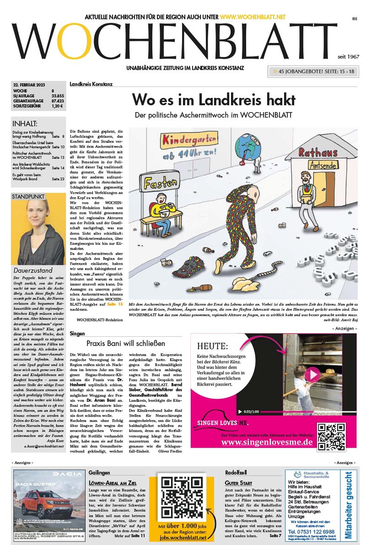 Ausgabe 08 vom 22. Februar 2023