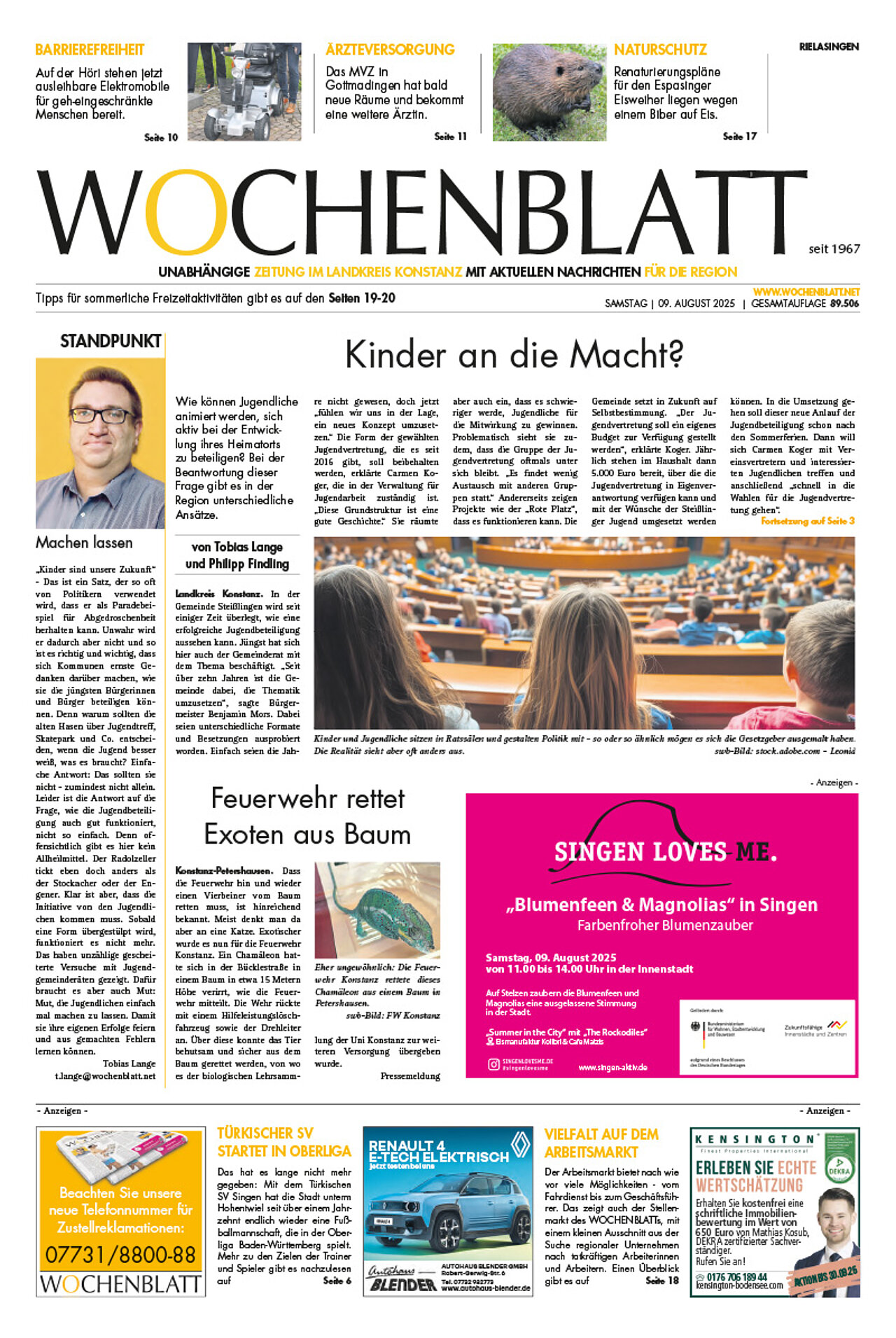 Ausgabe 32 vom 9. August 2025