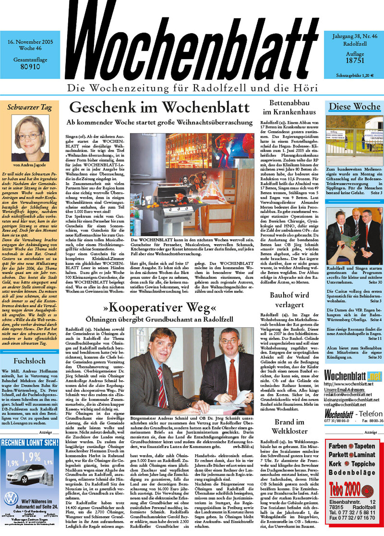 Ausgabe 46 vom 16. November 2005