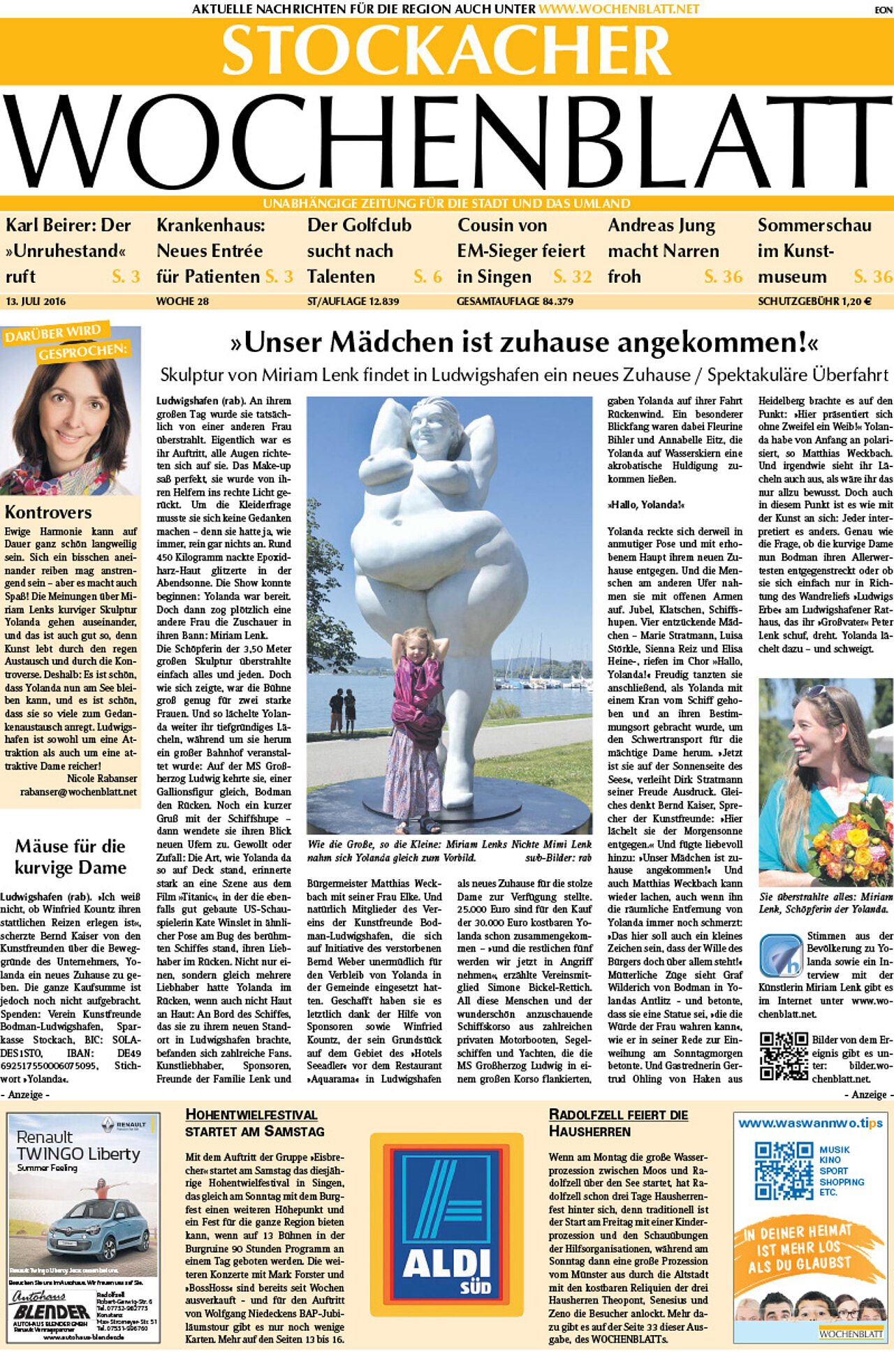 Ausgabe 28 vom 13. Juli 2016