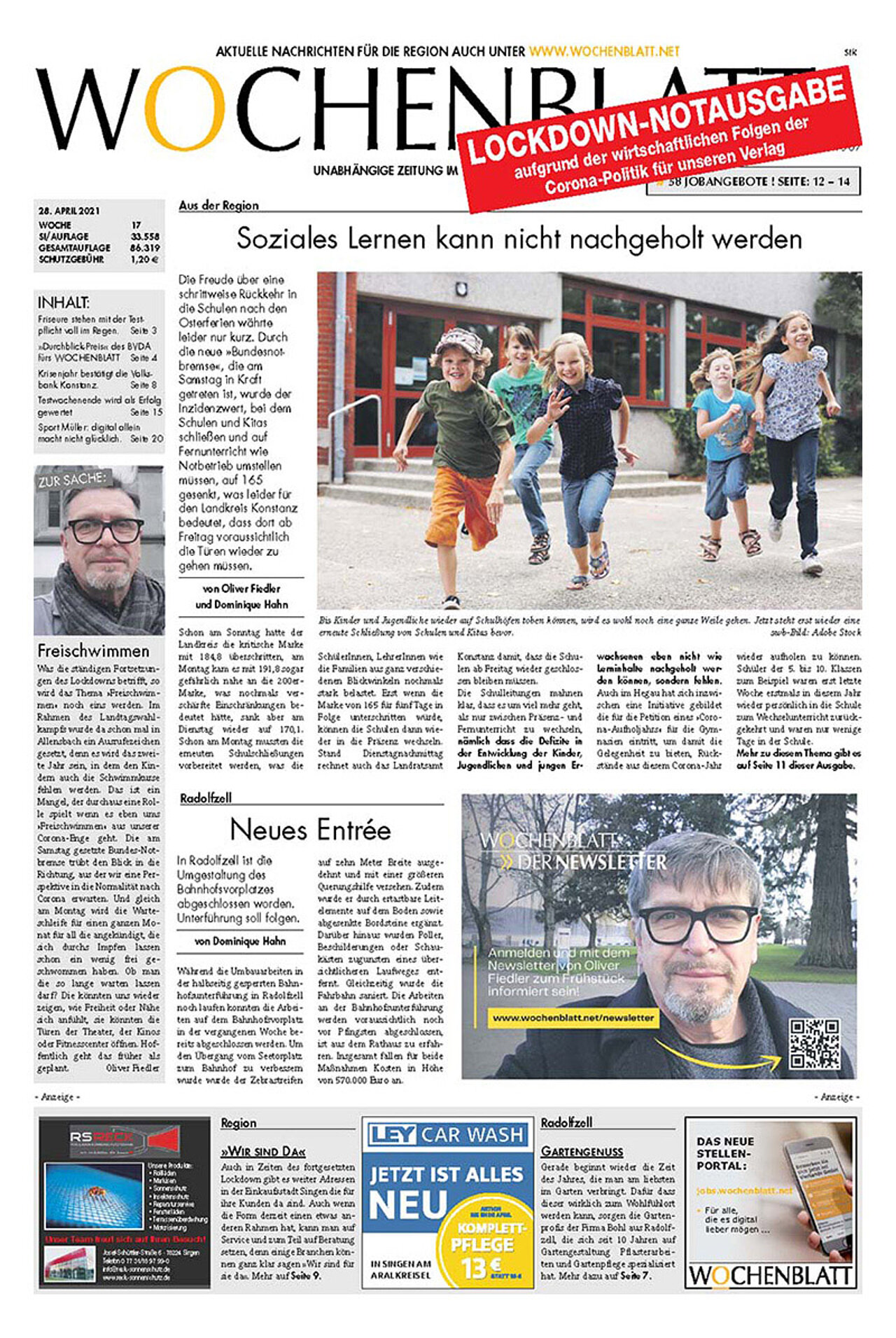 Ausgabe 17 vom 28. April 2021
