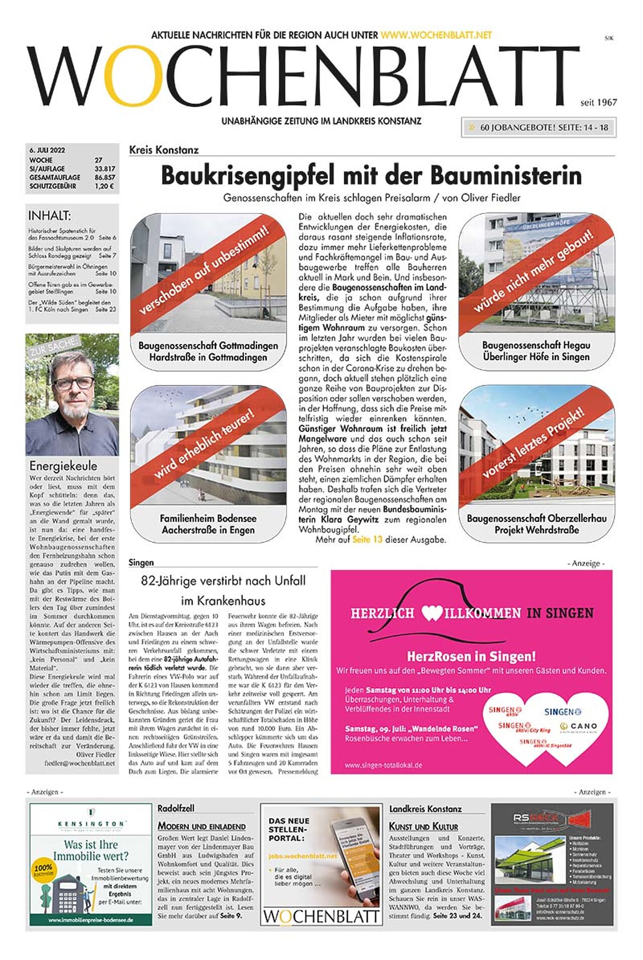Ausgabe 27 vom 06. Juli 2022