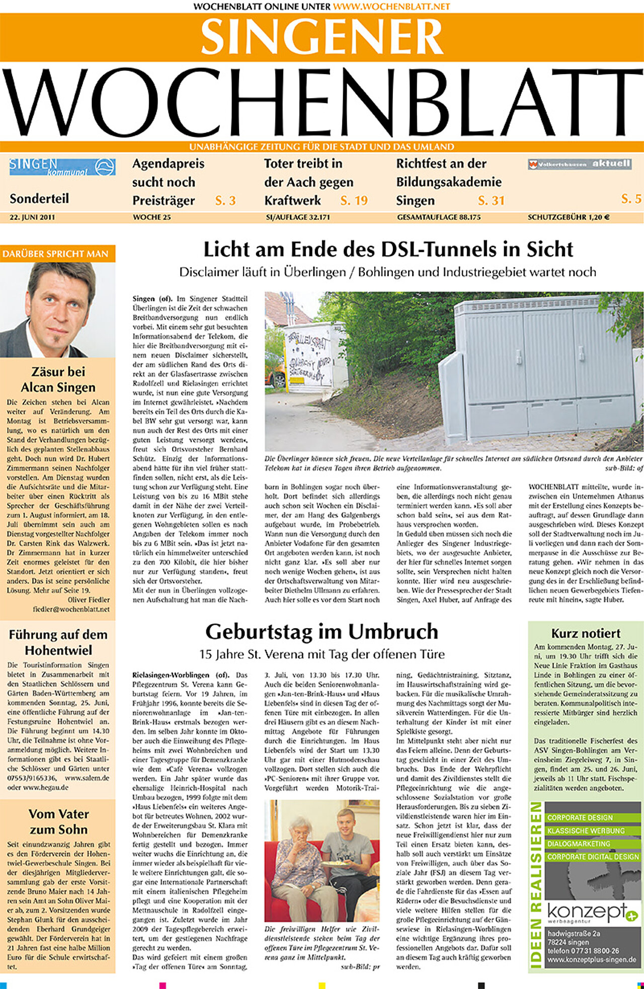 Ausgabe 25 vom 22. Juni 2011