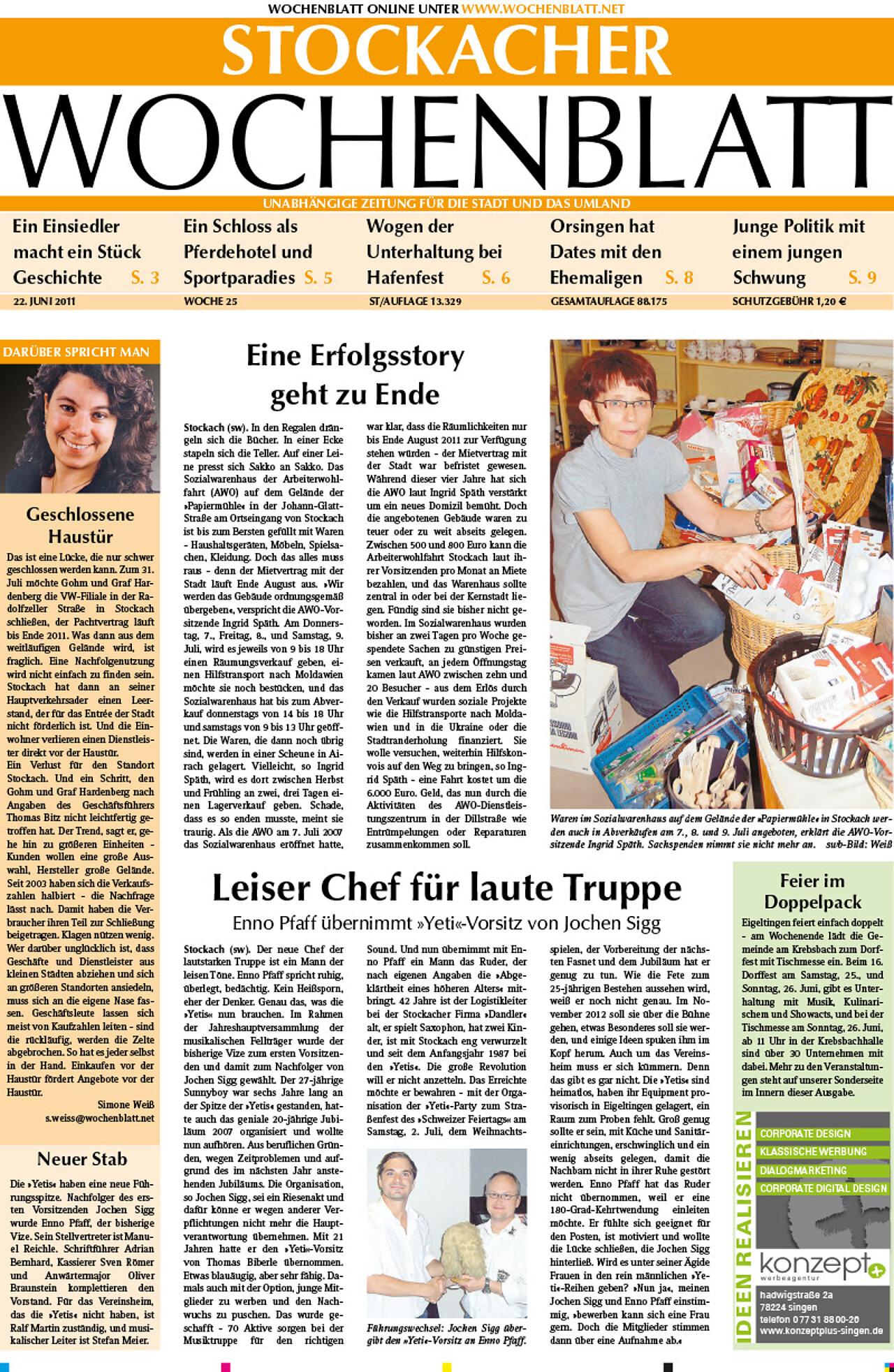 Ausgabe 25 vom 22. Juni 2011