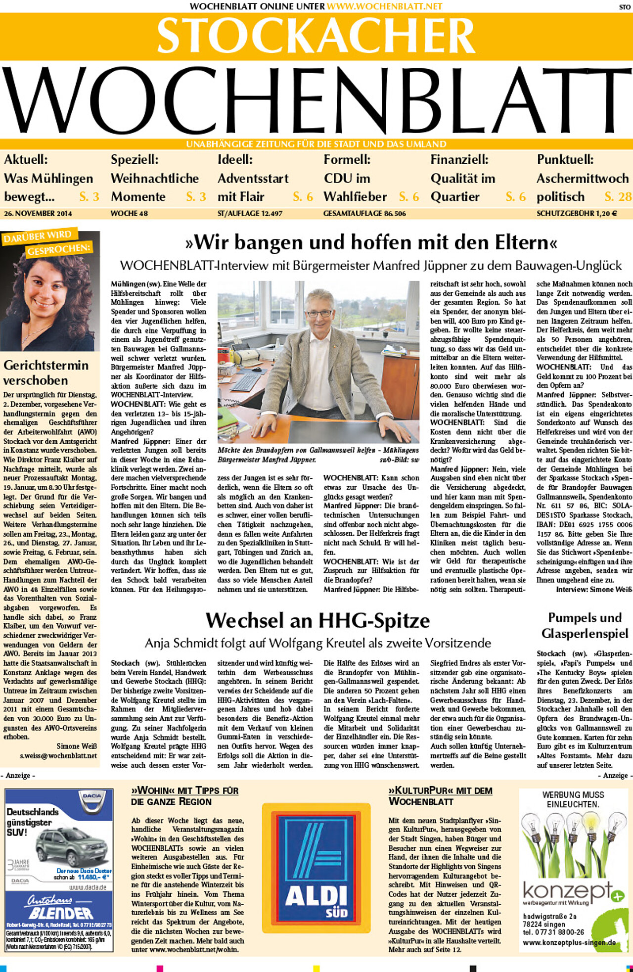 Ausgabe 48 vom 26. November 2014