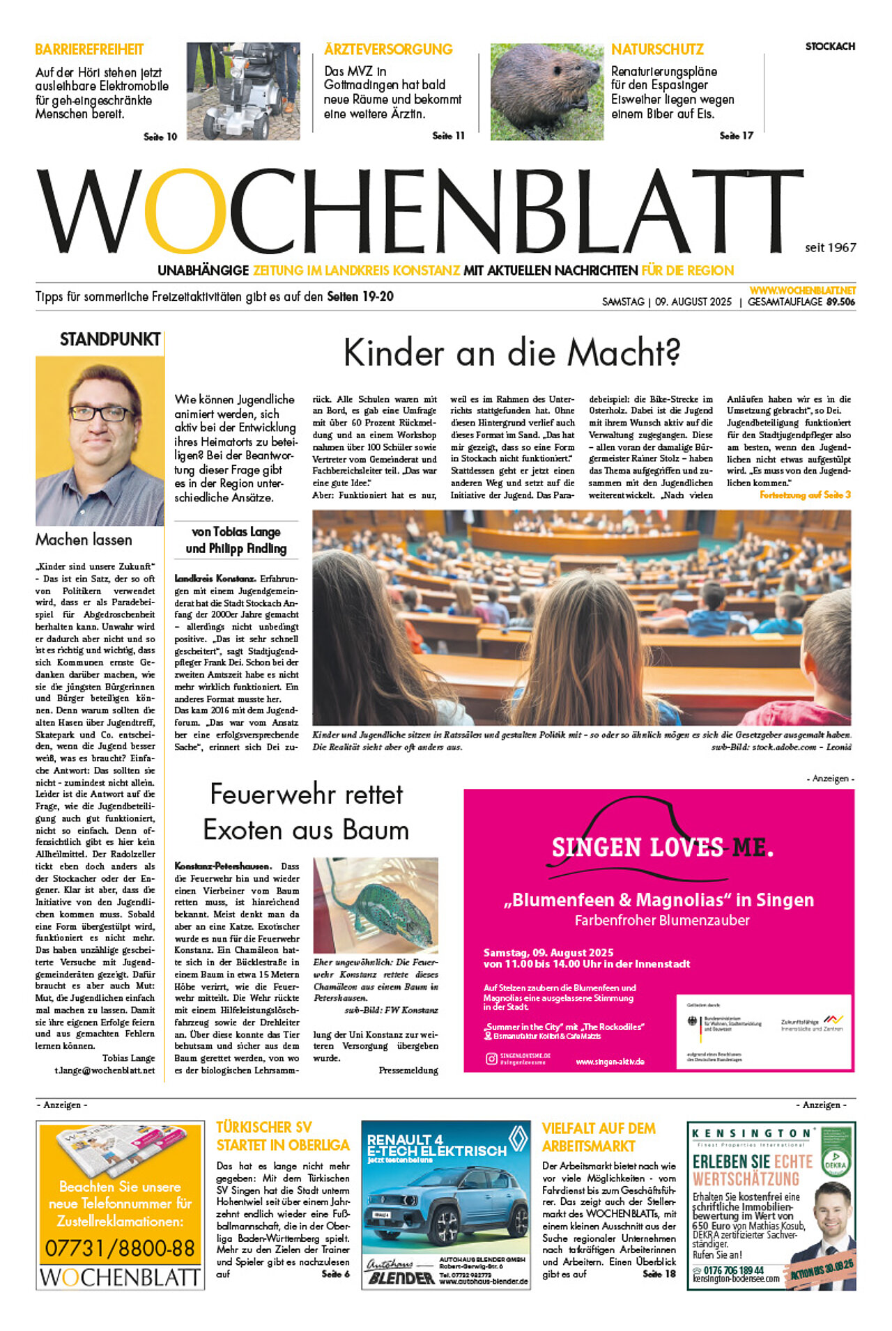 Ausgabe 32 vom 9. August 2025