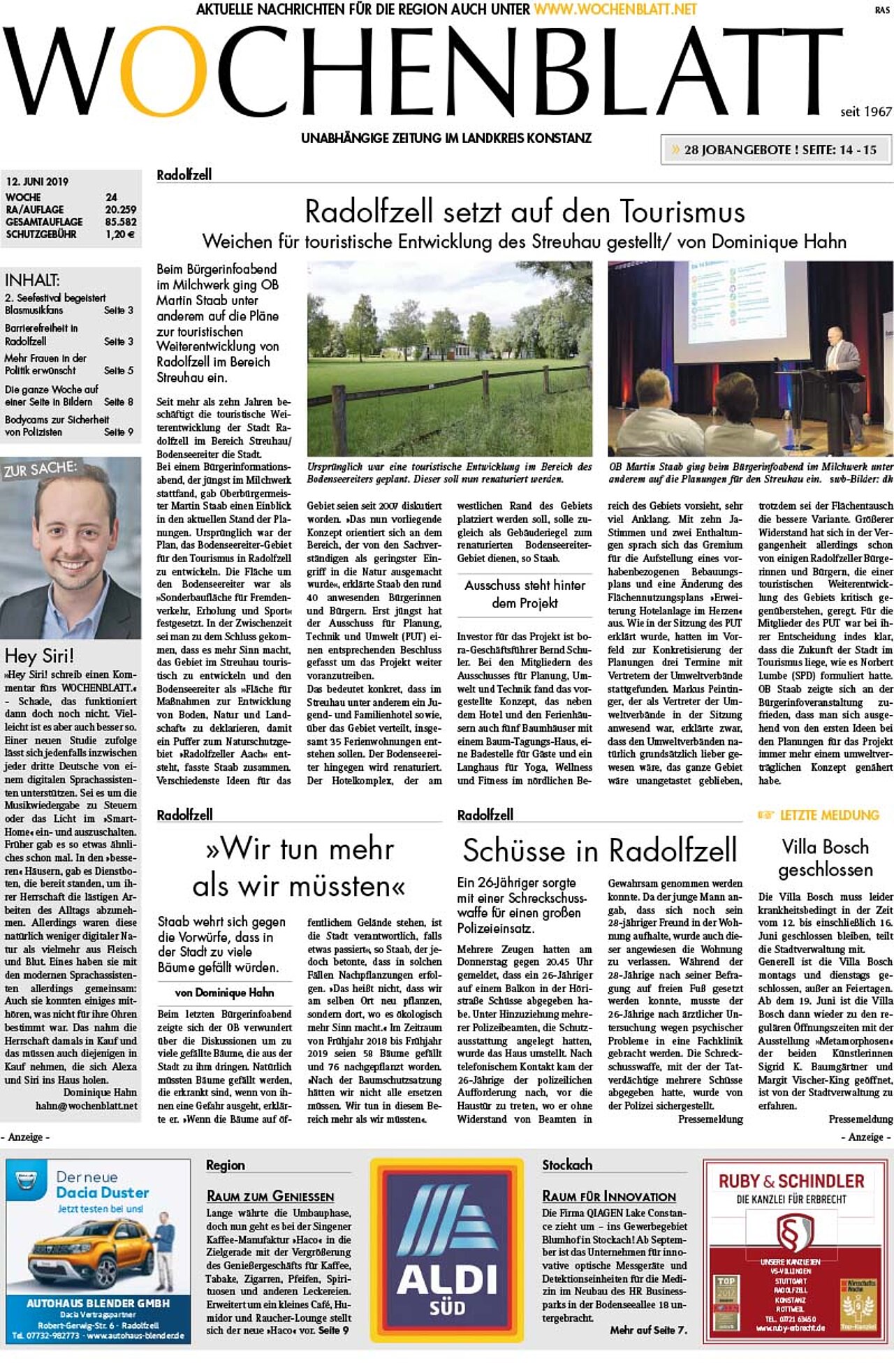Ausgabe 24 vom 12. Juni 2019