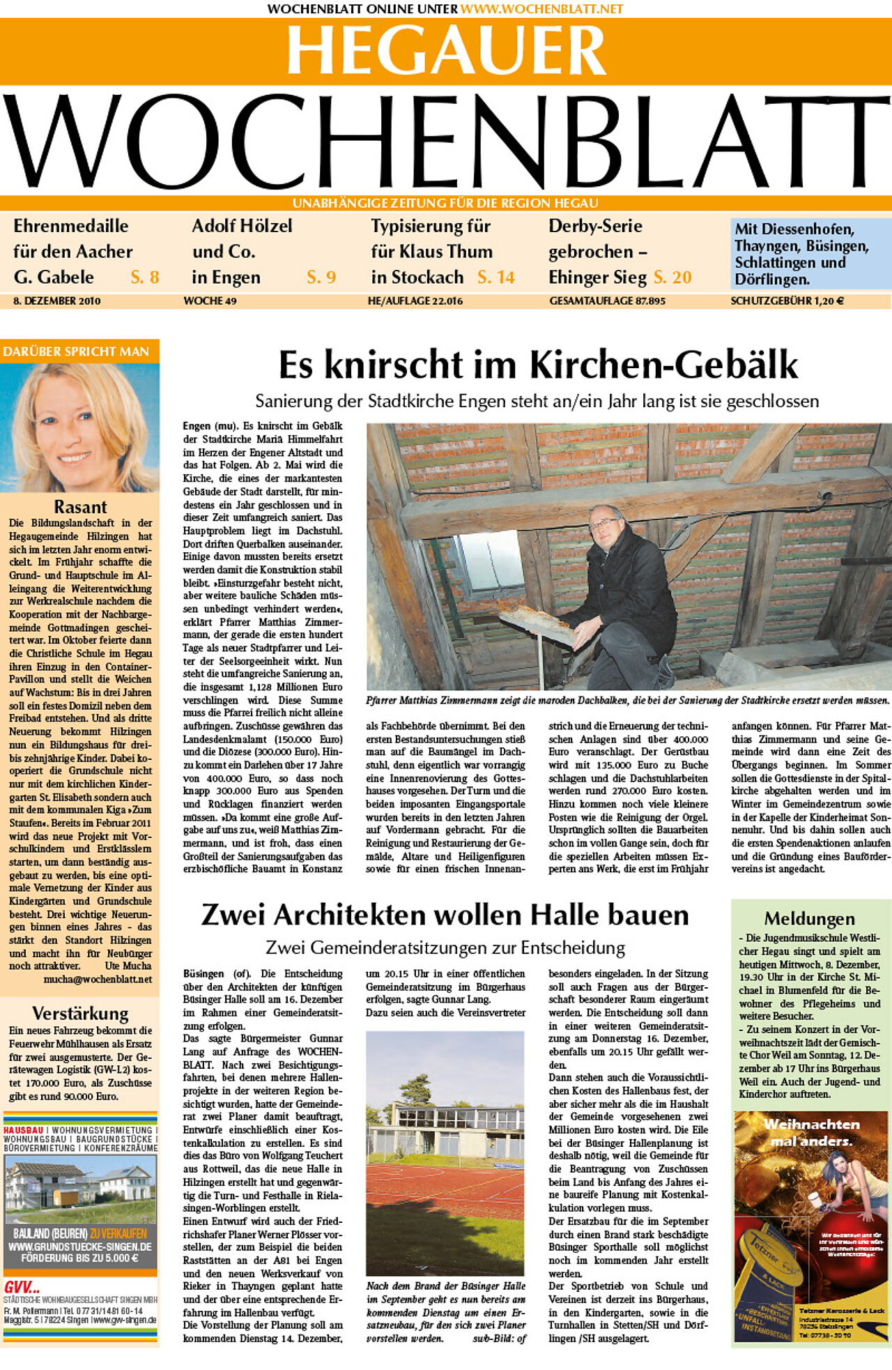 Ausgabe 49 vom 08. Dezember 2010