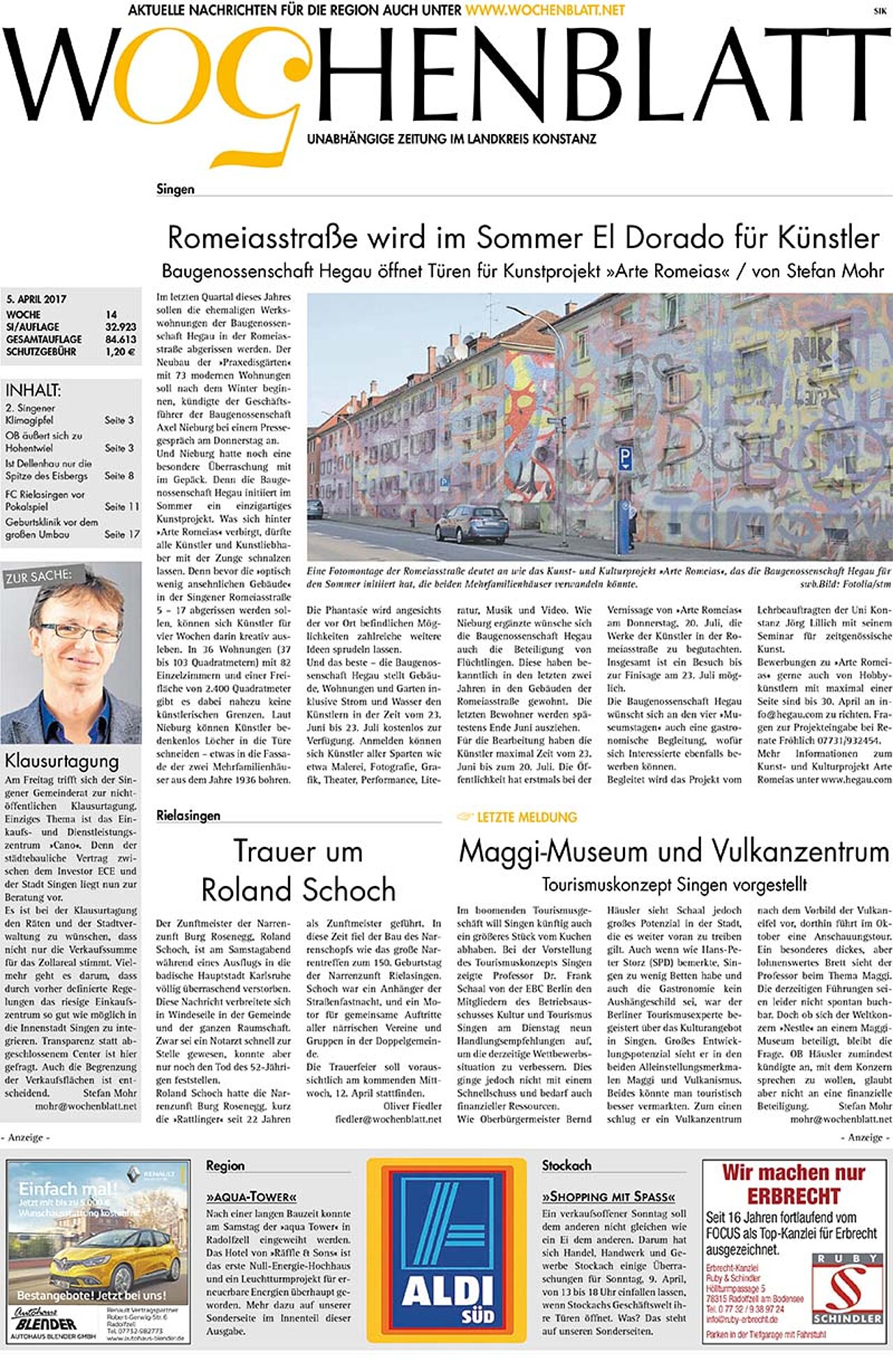 Ausgabe 14 vom 05. April 2017