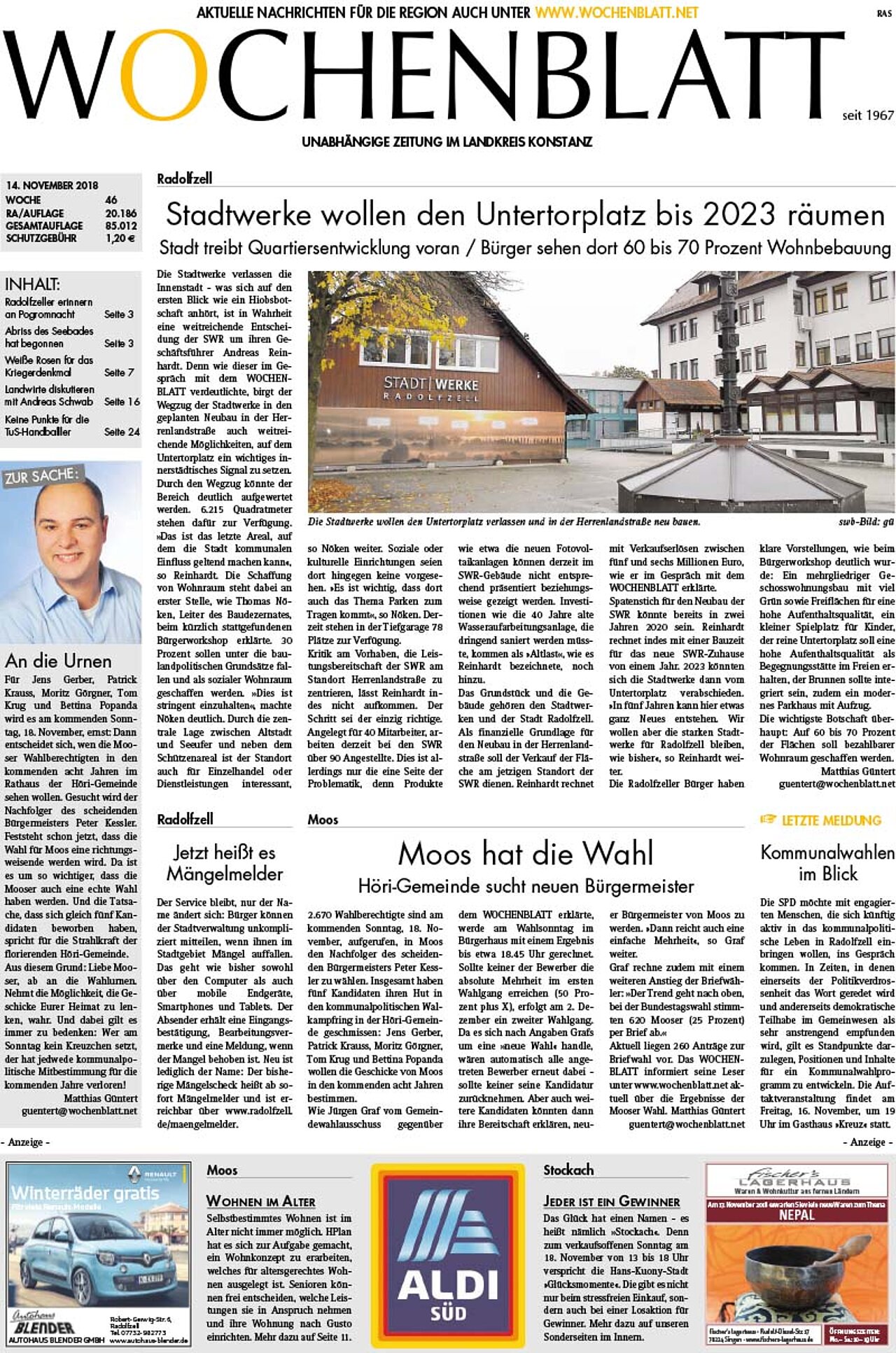 Ausgabe 46 vom 14. November 2018