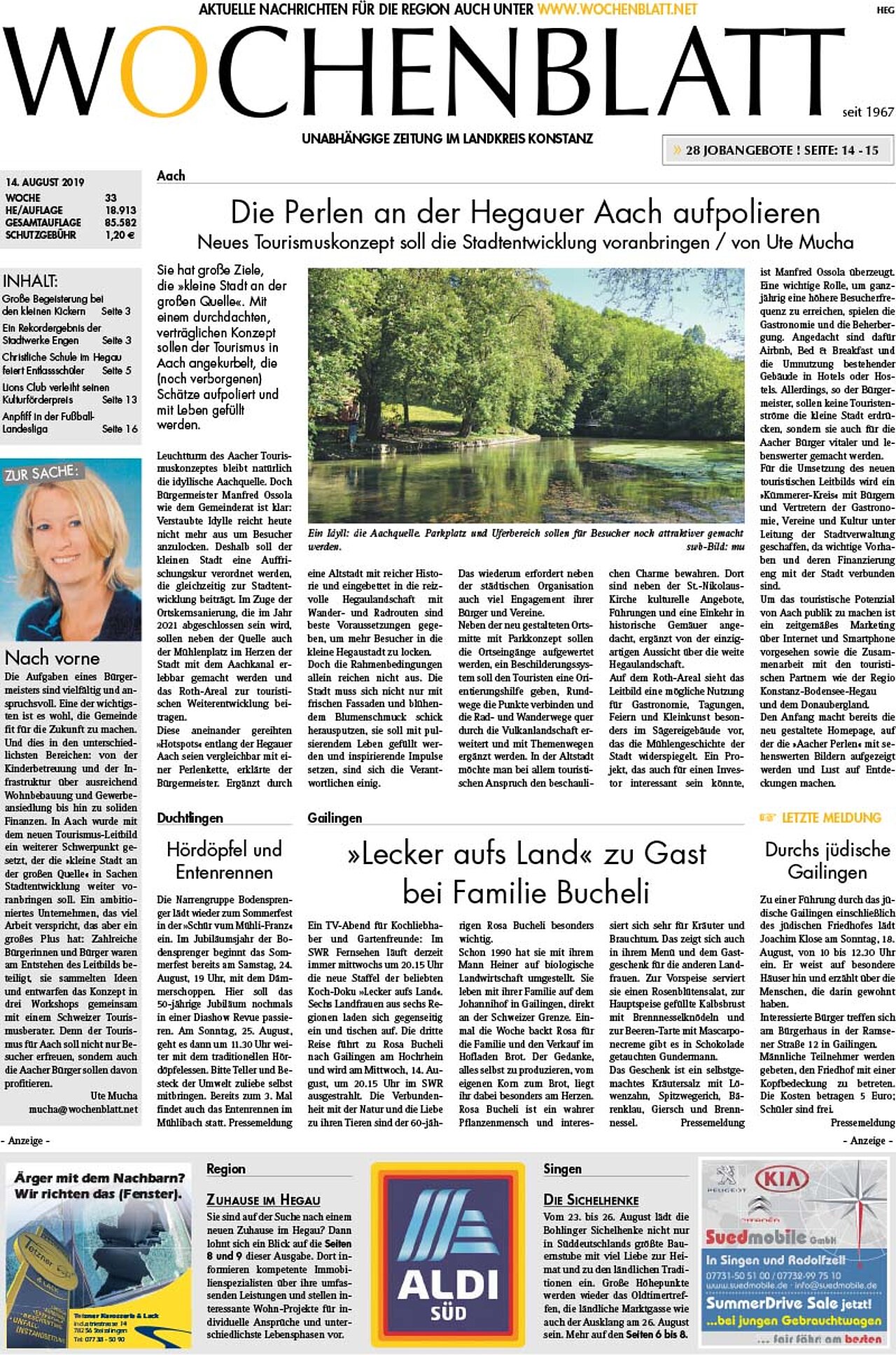 Ausgabe 33 vom 14. August 2019