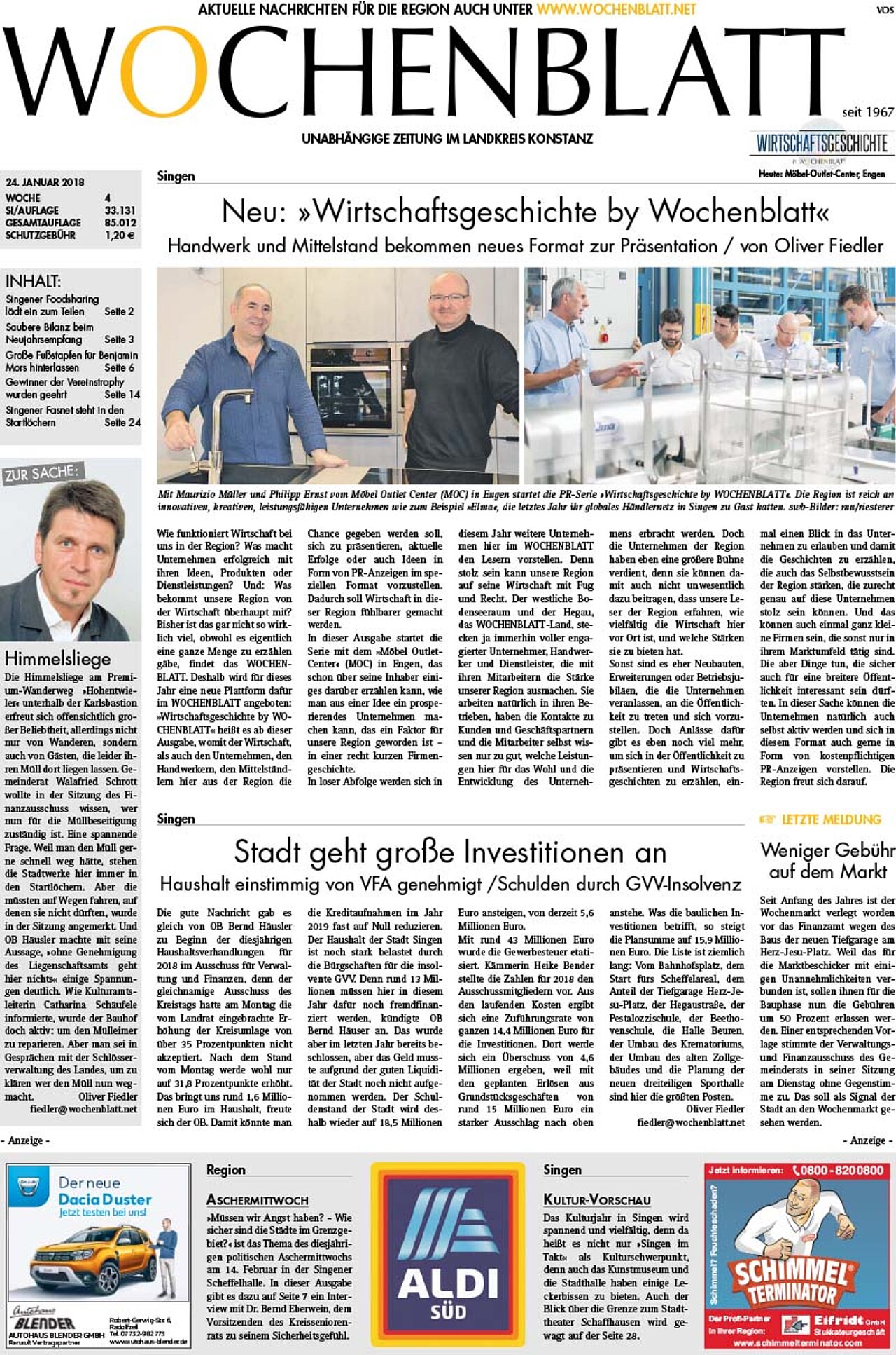 Ausgabe 04 vom 24. Januar 2018
