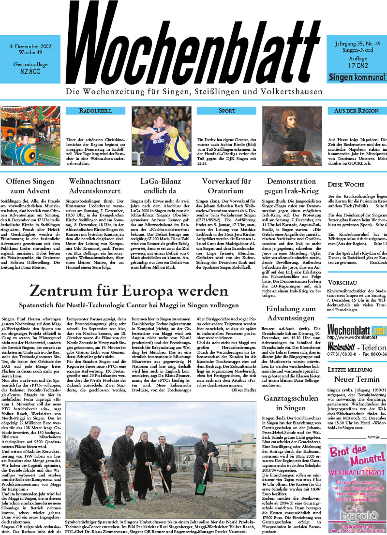 Ausgabe 49 vom 04. Dezember 2002